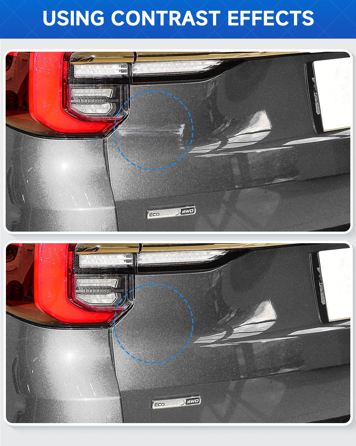 UX Ingot Silver Metallic Touch Up Paint Compatible with Ford Exact Match Touch Up Paint Car Scratch Repair