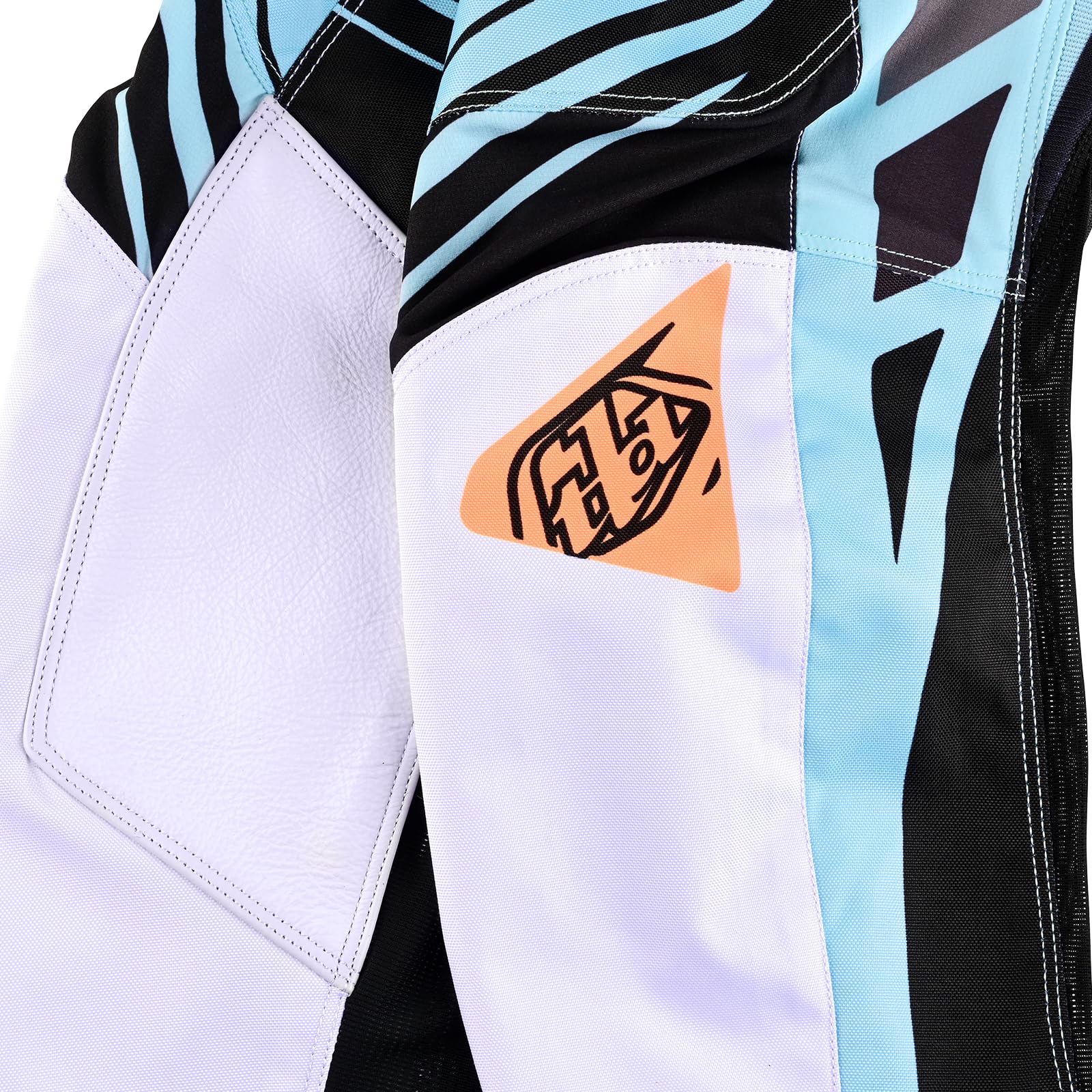 Troy Lee Designs GP Pro Youth Moto Pant, Wavez Bleached Aqua, 24