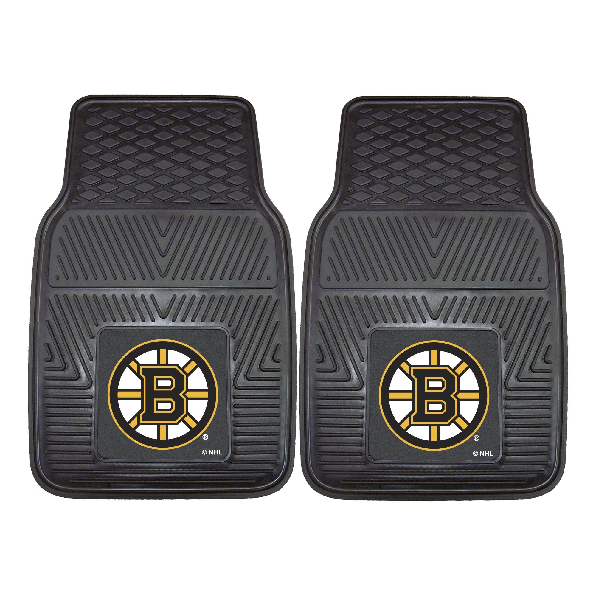 Fanmats Nhl - Boston Bruins 2-Pc Vinyl Car Mat Set/17X27