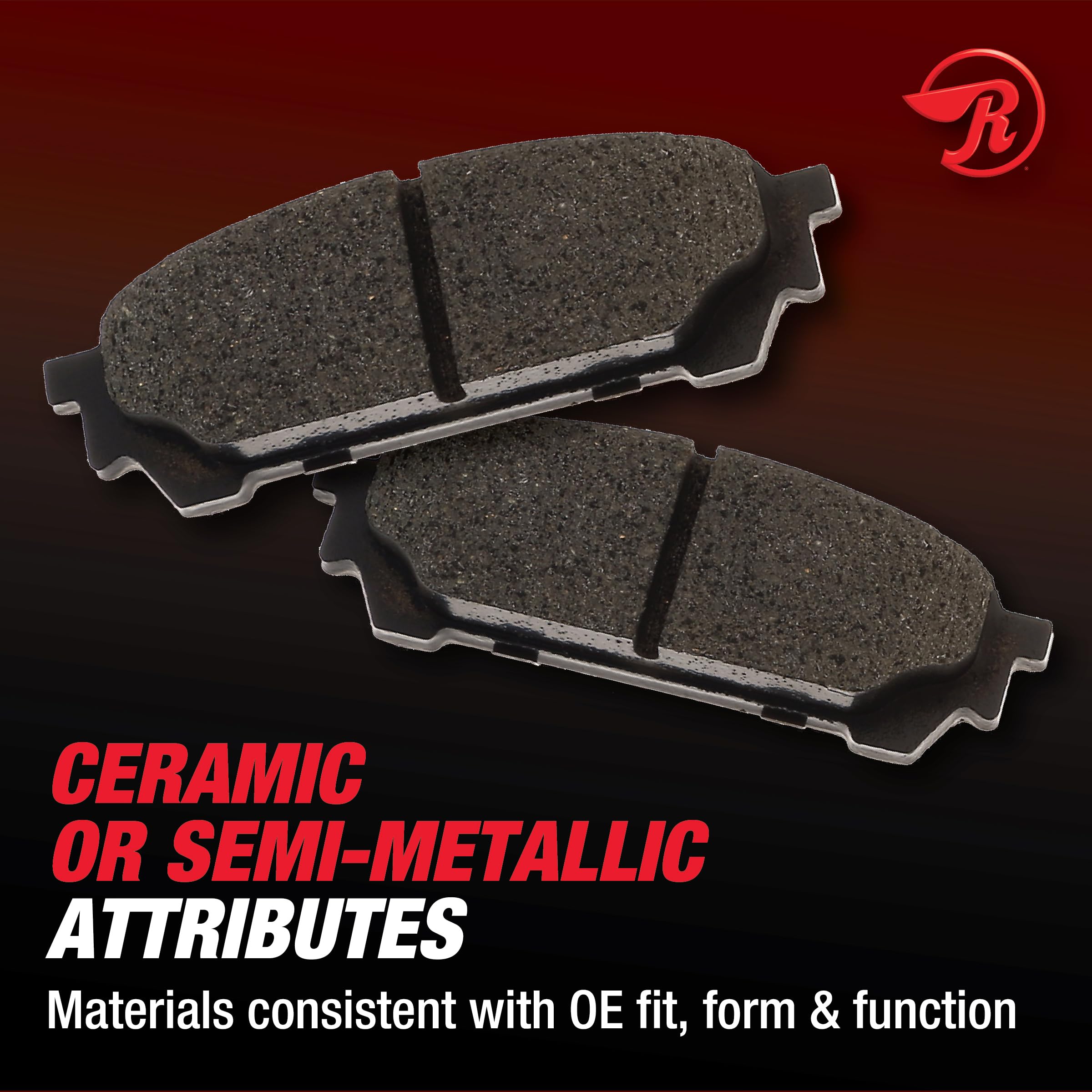 Raybestos Mgd1274Mh Reliant Brake Pad Set
