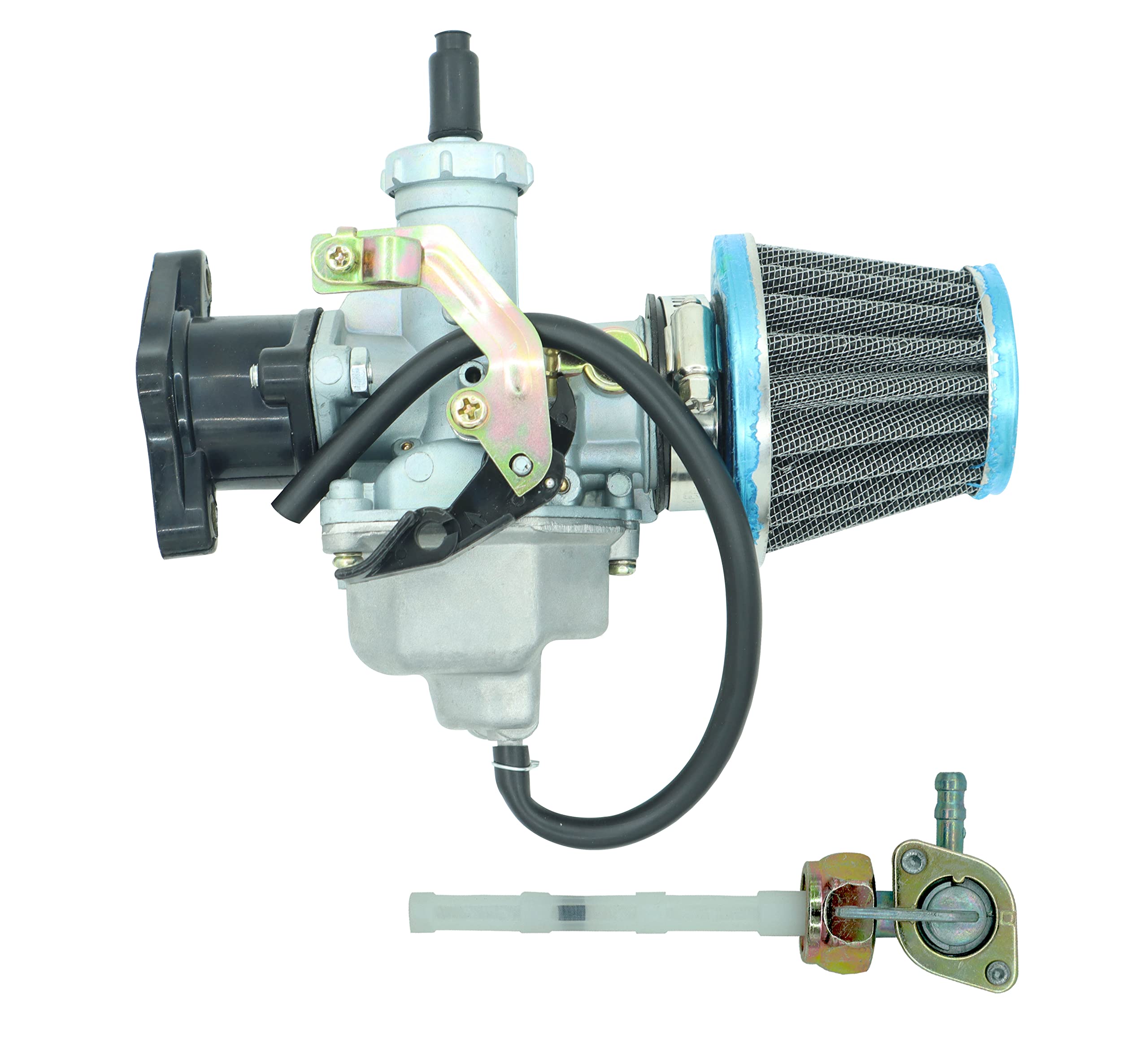 Carburetor For Honda ATC185 ATC185S ATC200 ATC200X ATC200S ATC200E 1980-1987, fit for Honda TRX250 TRX250EX Recon With Air Filte