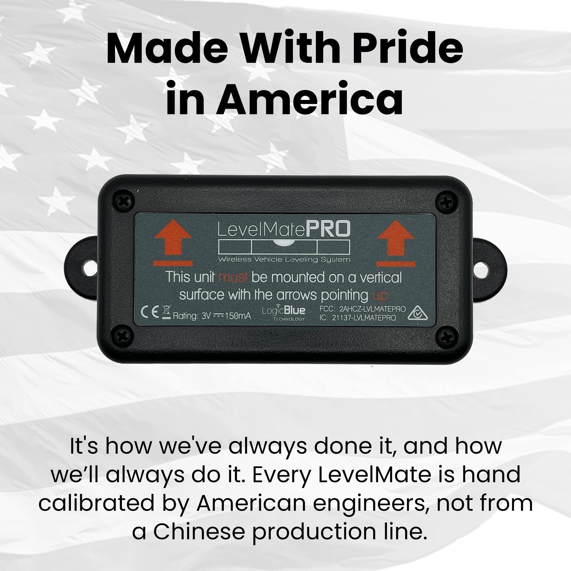 Logicblue Technology Levelmatepro Wireless Rv Leveling System, Bluetooth Leveler For Campers, Must-Have Accessory For Travel Trailers, Effortless Setup For Phones With App