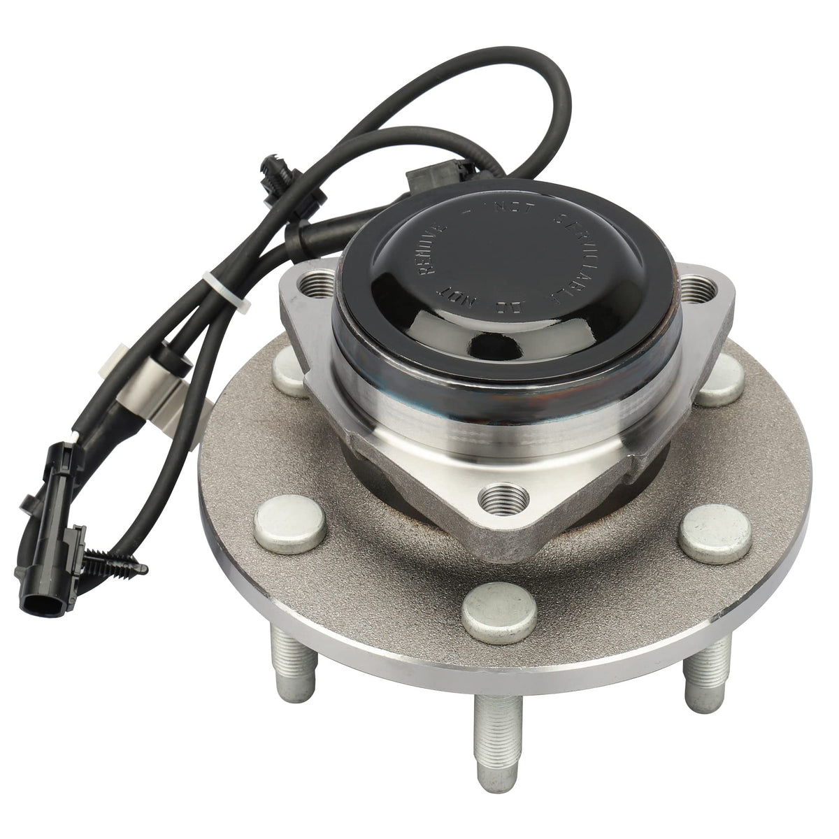 for 2WD Front Wheel Bearing 515054 Wheel Hub Assembly for 6 Lug W/ABS fit Chevy Silverado 1500 99-06, for GMC Sierra 1500/Yukon 
