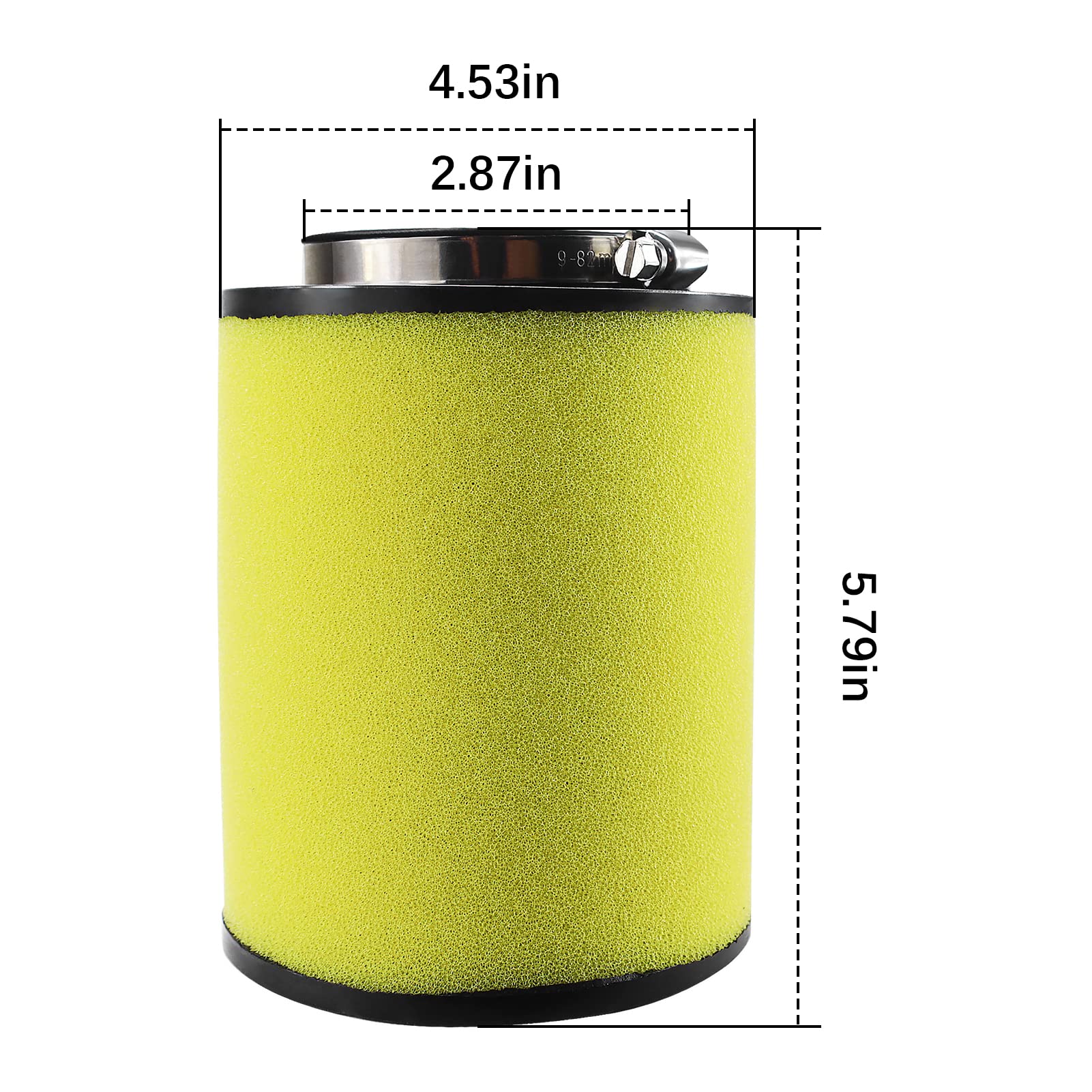 Rancher 420 17254-Hp5-600 Air Filter Cleaner For Honda 2007-2014 Rancher 420 Trx420Fa Trx420Fe Trx420Fm Trx420Fpa Trx420Fpe Trx420Fpm Trx420Te Trx420Tm