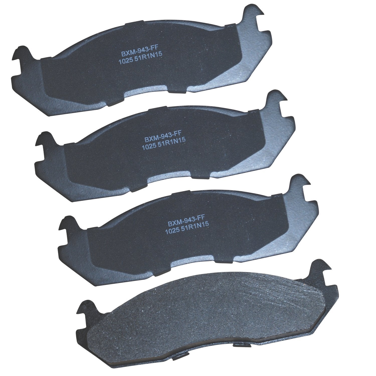 Bendix Premium Sbm1025 Semi-Metallic Brake Pads For Am General Hummer 1998-1997, Hummer H1 2003-2002, H1 2006