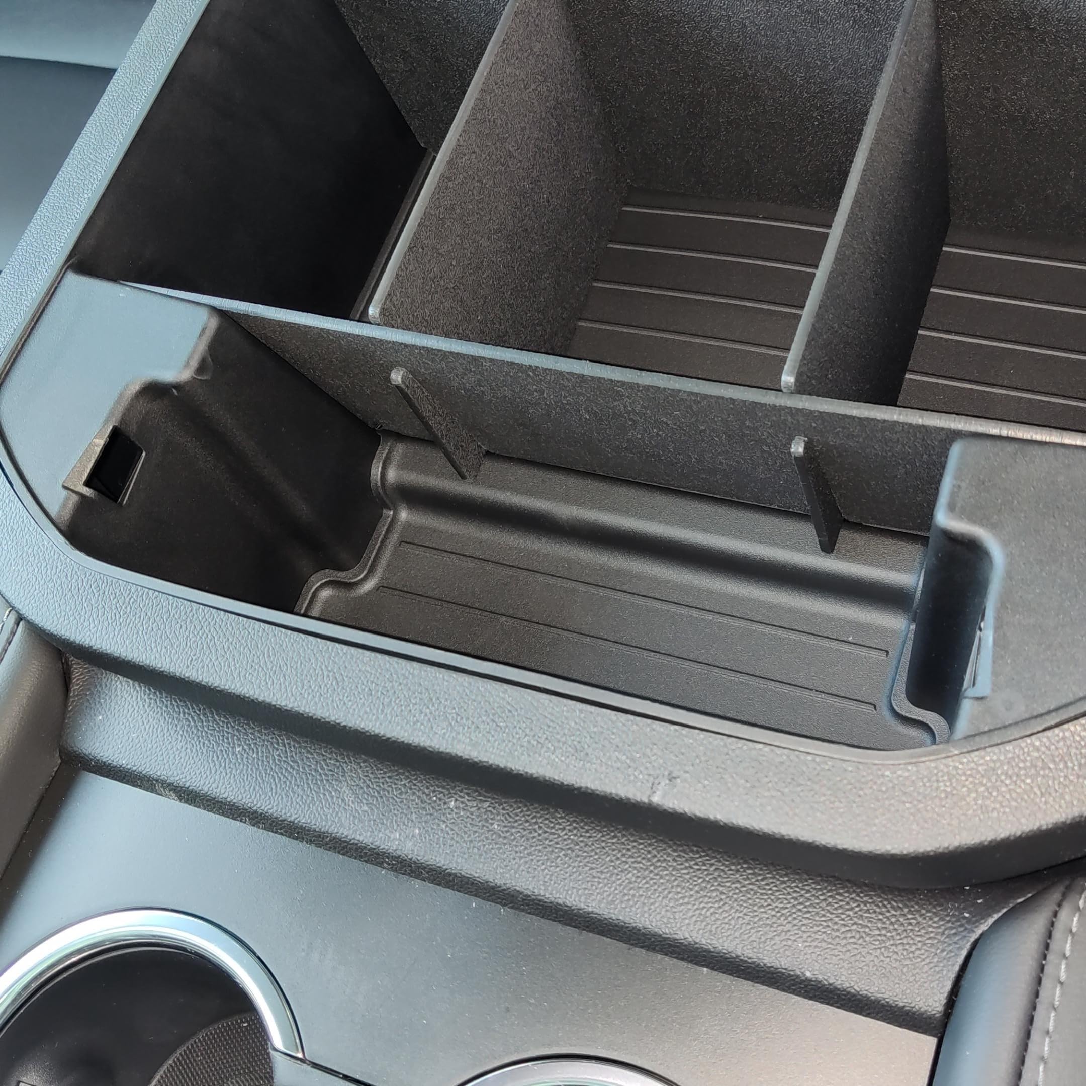 Vehicle Ocd - Center Console Organizer For Chevy Suburban/Tahoe/Gmc Yukon/Yukon Xl (2021-2025) (For Optional Sliding Console Onl