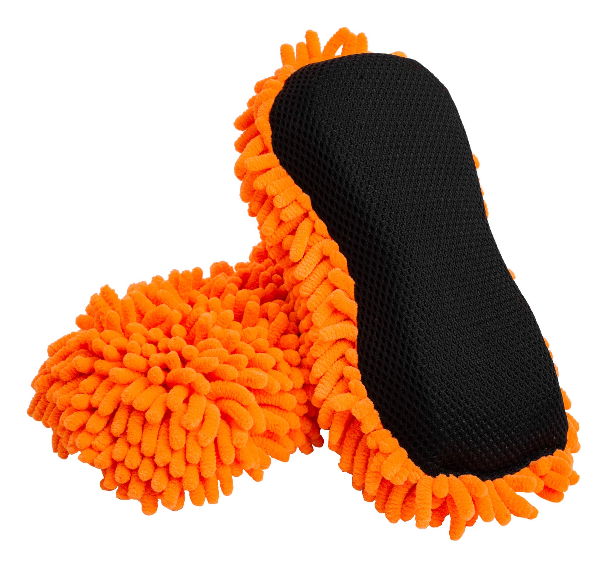 Scrubit Microfiber Car Wash Sponge - Non-Scratch Wash Mitt Microfibers For Cleaner Cars, Great For Everyday Cleaning - Automobil