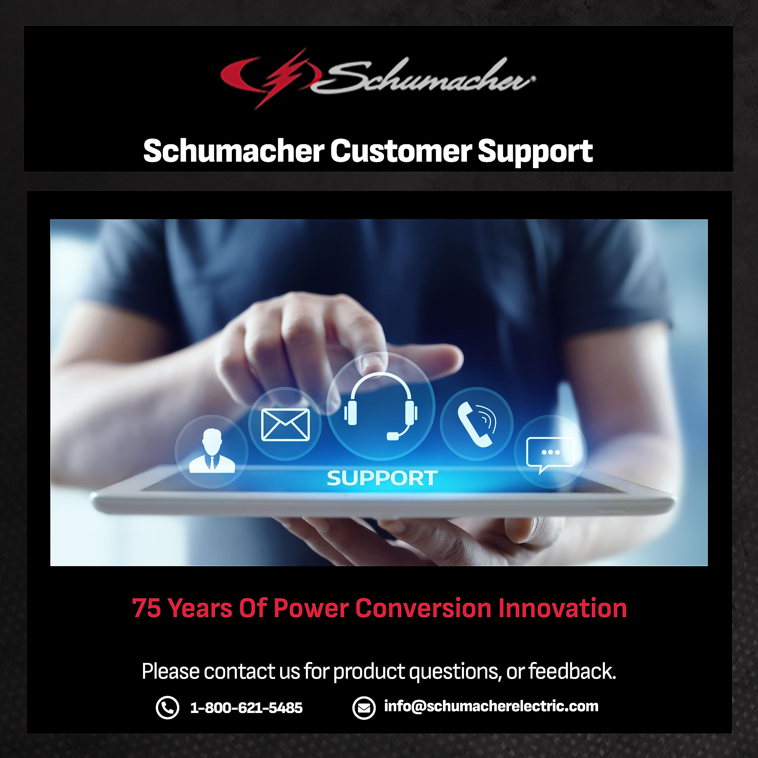 Schumacher Electric Sc1445 Manual Timer-Controlled Wheeled Battery Charger And Jump Starter For Cars, Suvs, Trucks, And Boats, 250 Cranking Amps, 6 Volts, 12 Volts