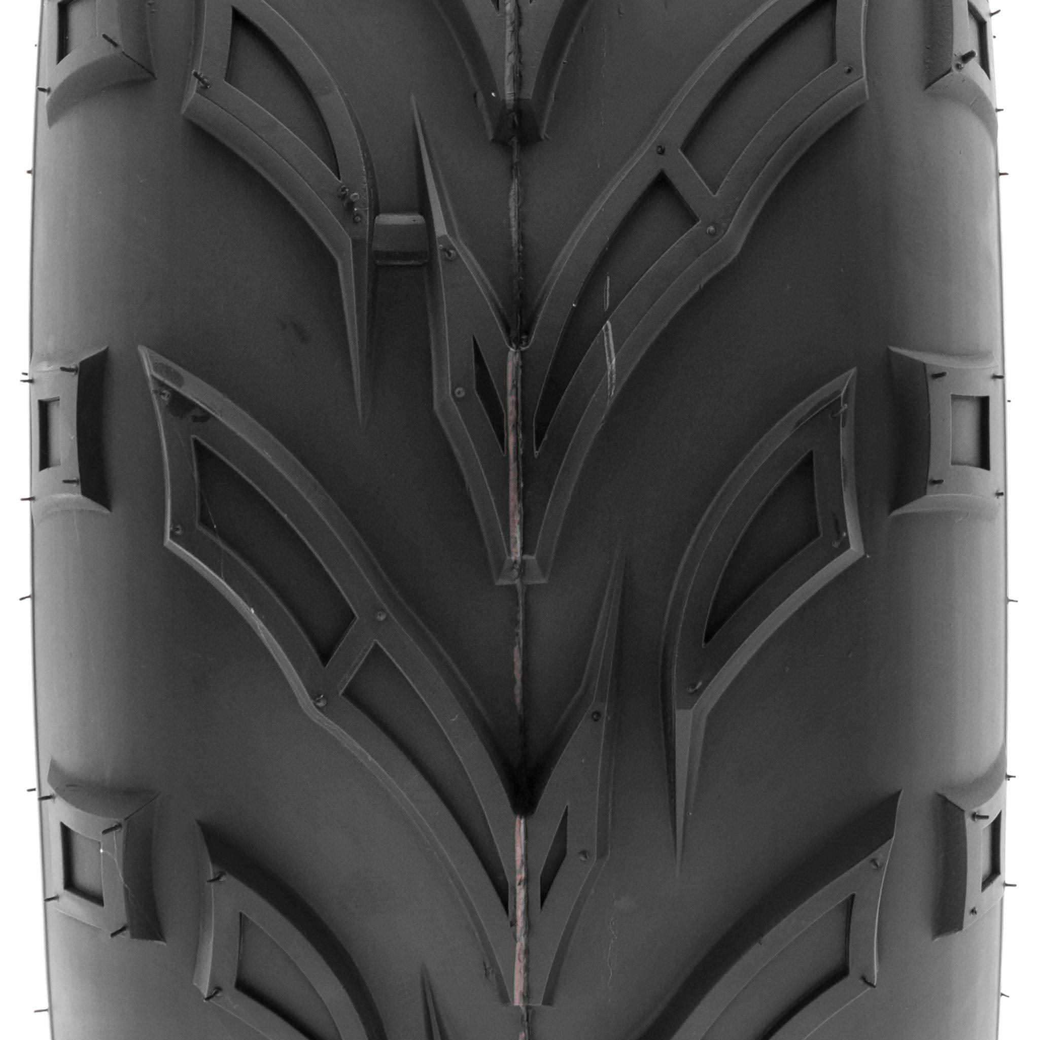 SunF A004 Lawn-Mowers Off-Road Tire 18x9.5-8, 6 Ply, Track & Trail, Tubeless