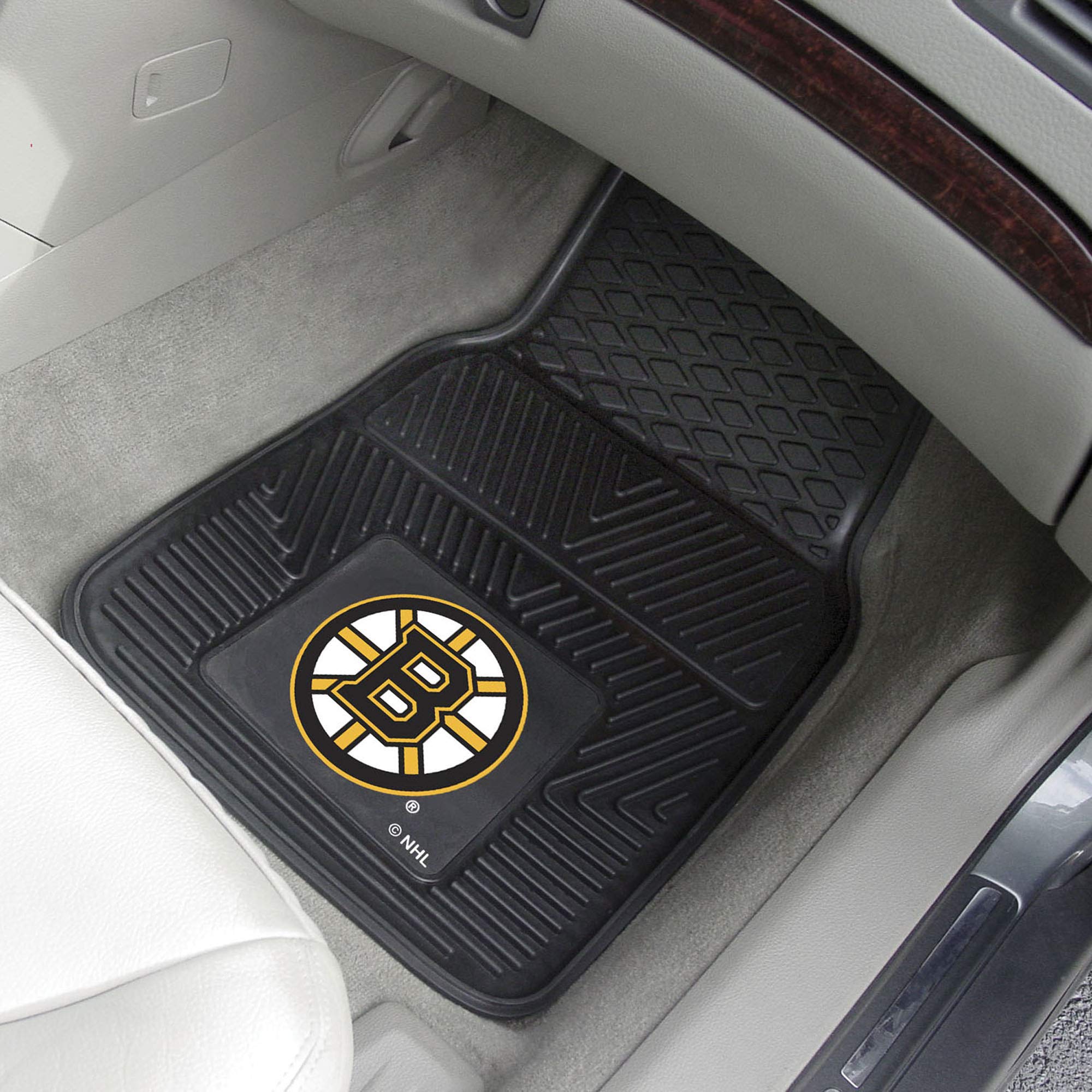 Fanmats Nhl - Boston Bruins 2-Pc Vinyl Car Mat Set/17X27