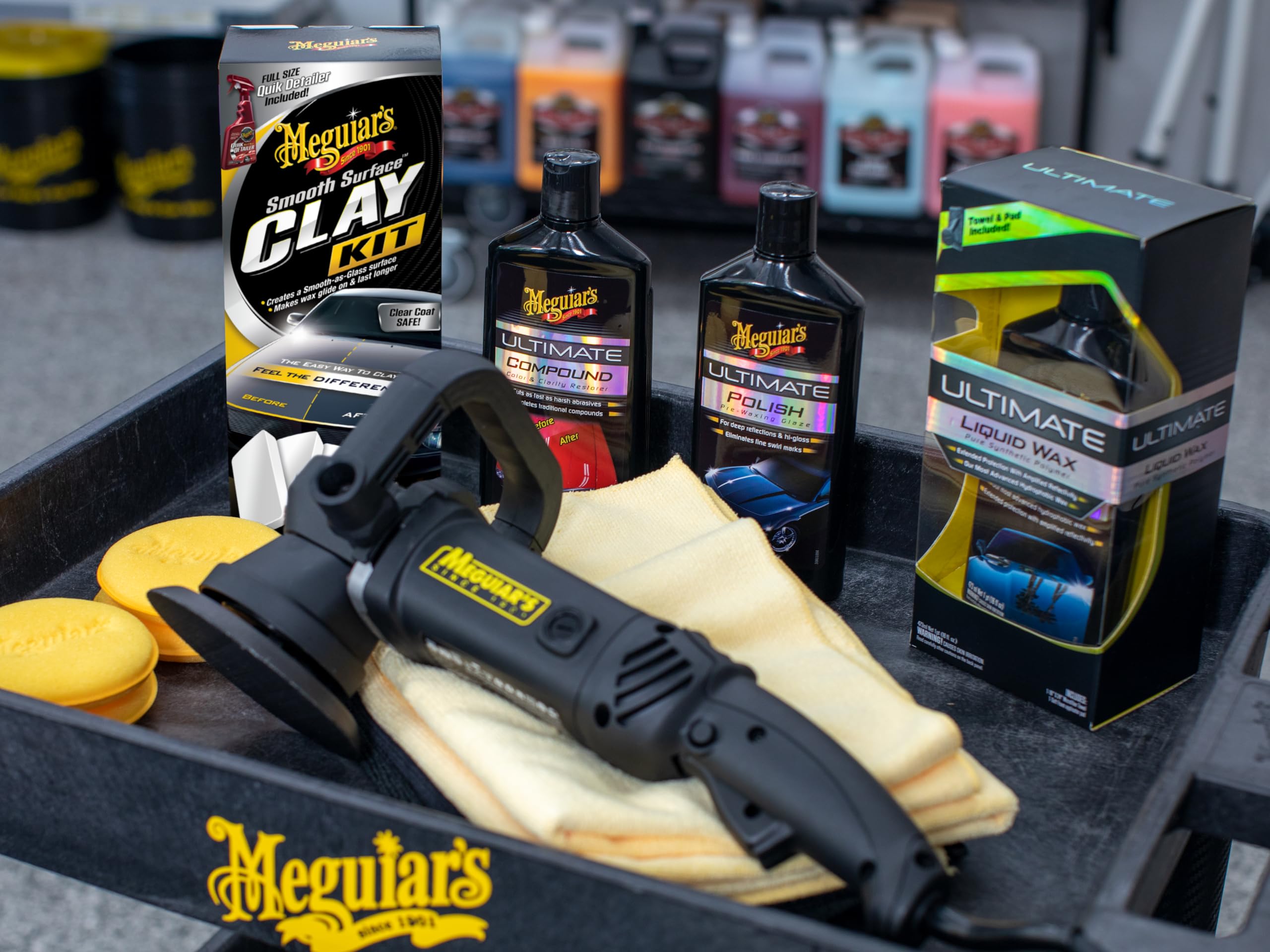 Meguiars G191700 Smooth Surface Clay Kit