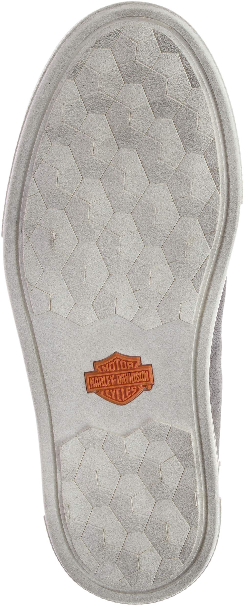 Harley-Davidson Footwear Women's Bateman 4 Metal Motorcycle Boot, Grey, 11
