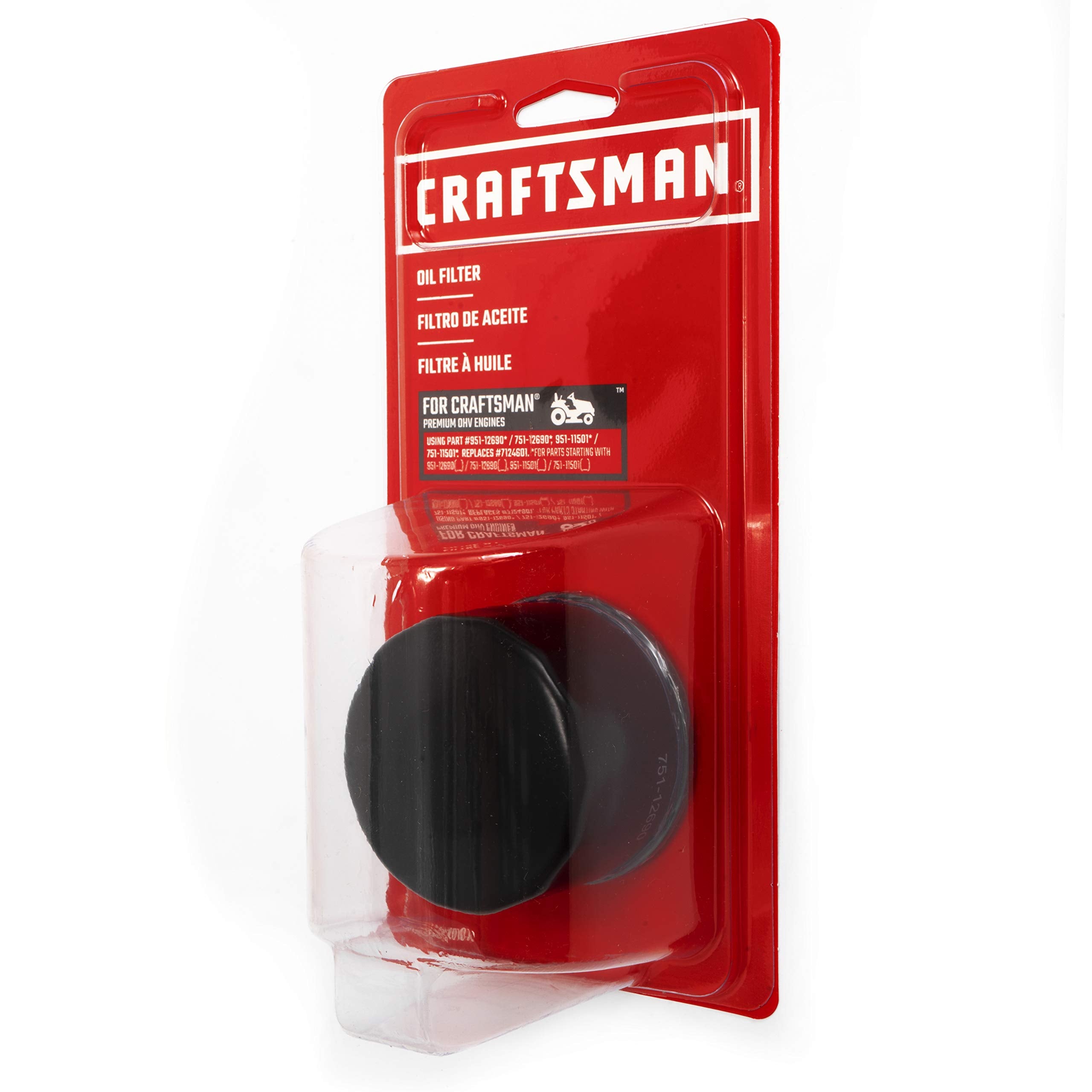 Craftsman Cmxgzam201010 Oil 751-12690 Filter, Black