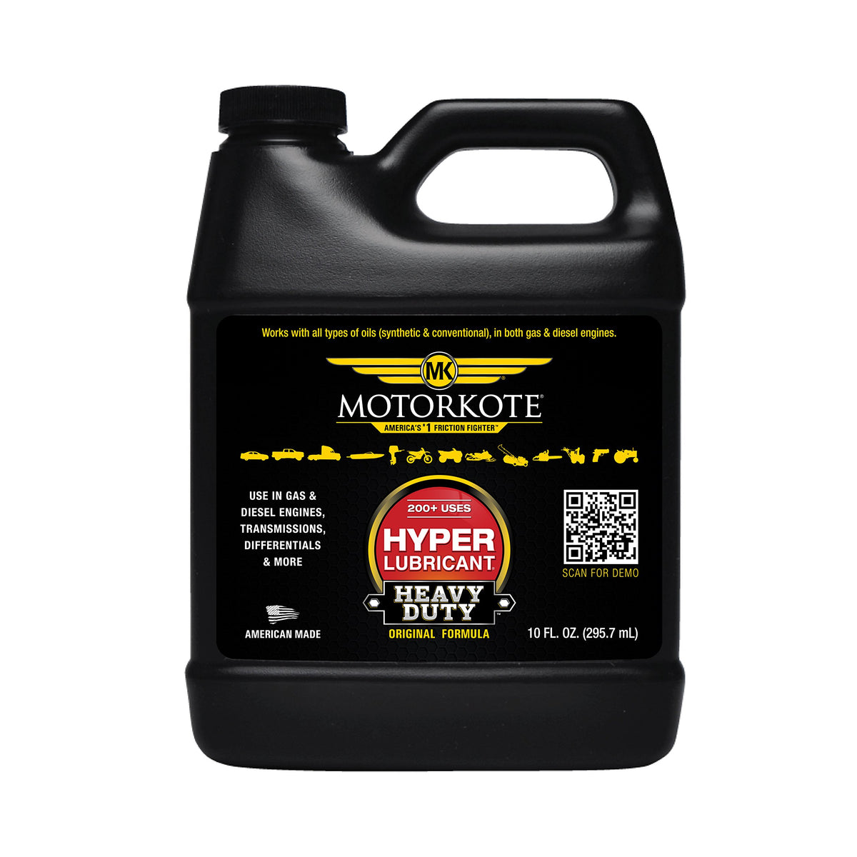 Motorkote MK-HL10-06 Heavy Duty Hyper Lubricant, 10-Ounce, Single