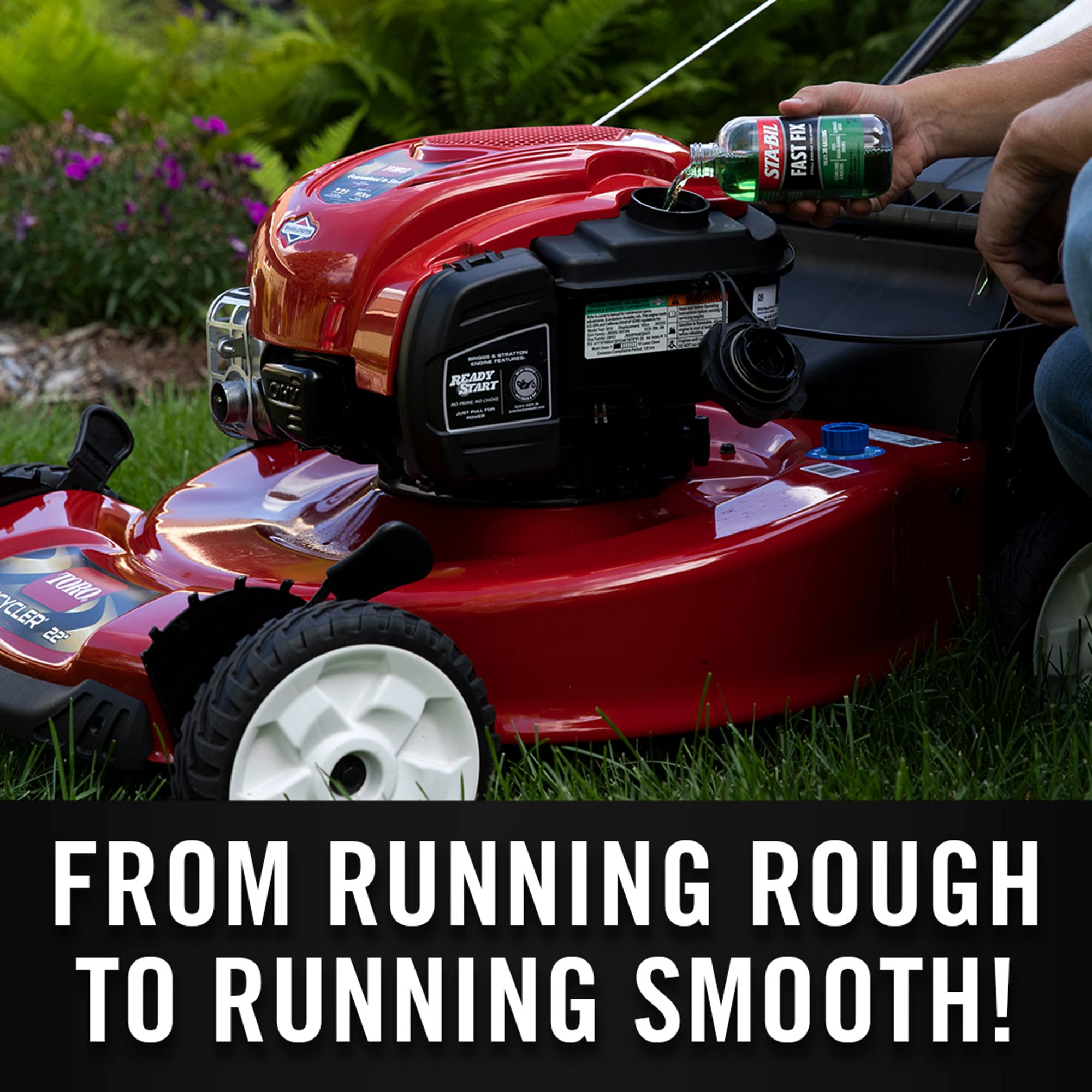 Sta-Bil Fast Fix - Small Engine Treatment, Cleans Carburetors And Injectors, Fixes Rough Running Engines, Eliminates Water, Trea