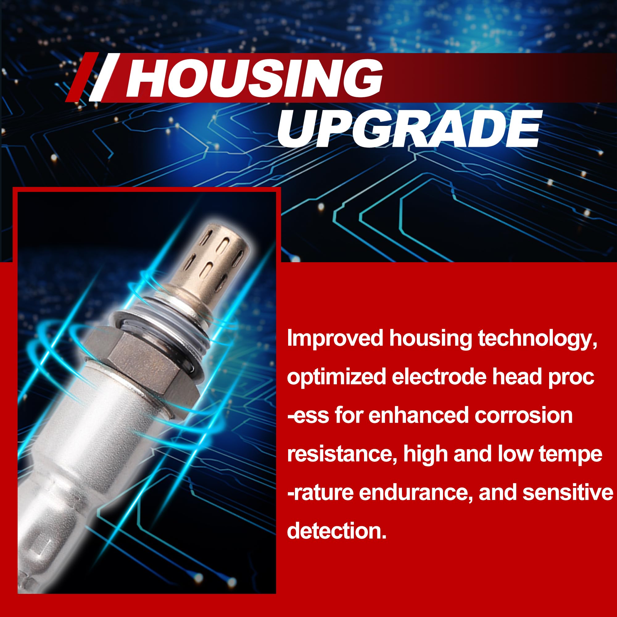 UNITHUB Oxygen Sensor Upstream Downstream 234-4587 15510 Compatible for Chrysler 300 Town Country Dodge Dakota Durango Charger J