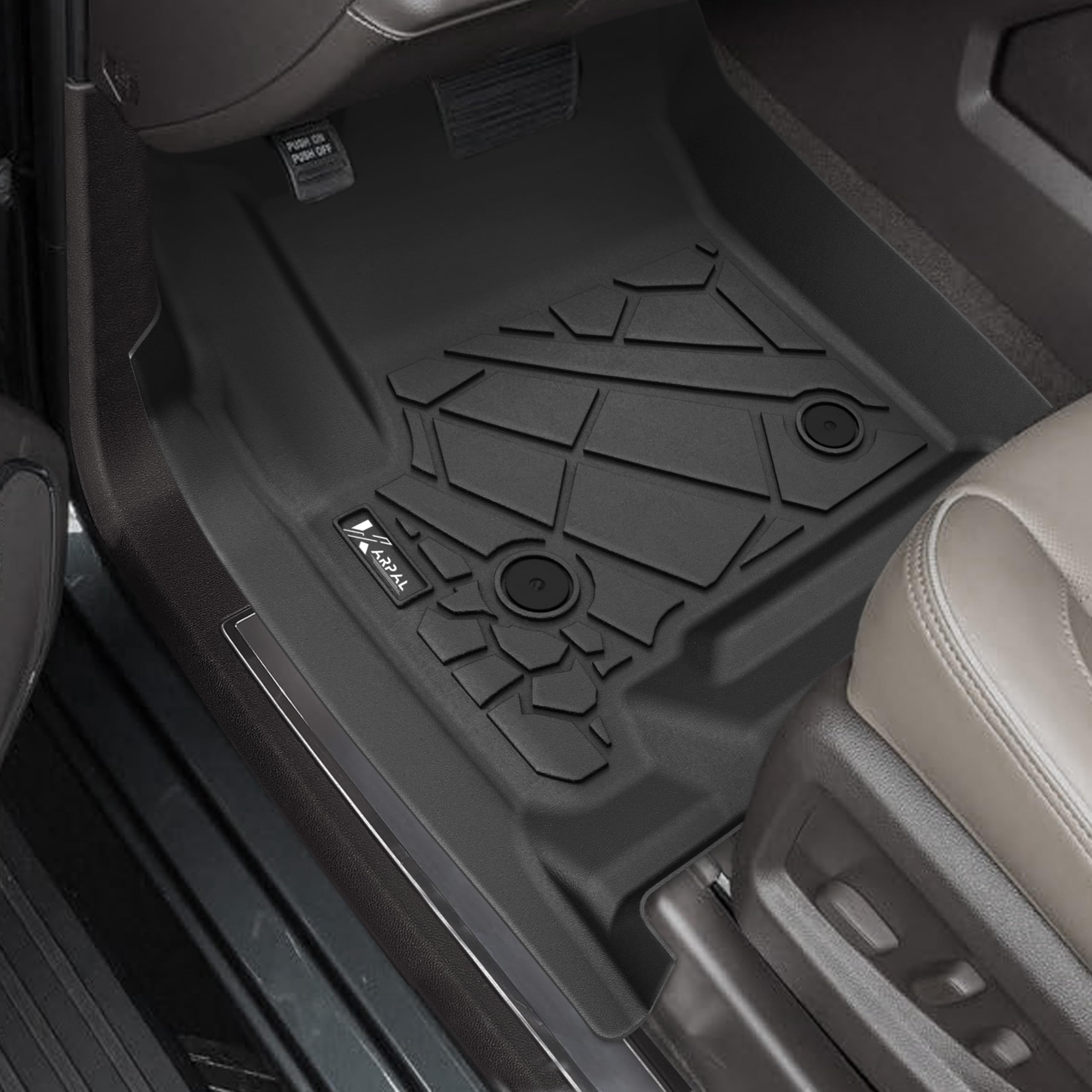 Karpal Floor Mats Fit For 2015-2020 Chevrolet Tahoe/Gmc Yukon, Tpe All Weather Protection Heavy Duty Floor Liners Trunk Mats, 1S