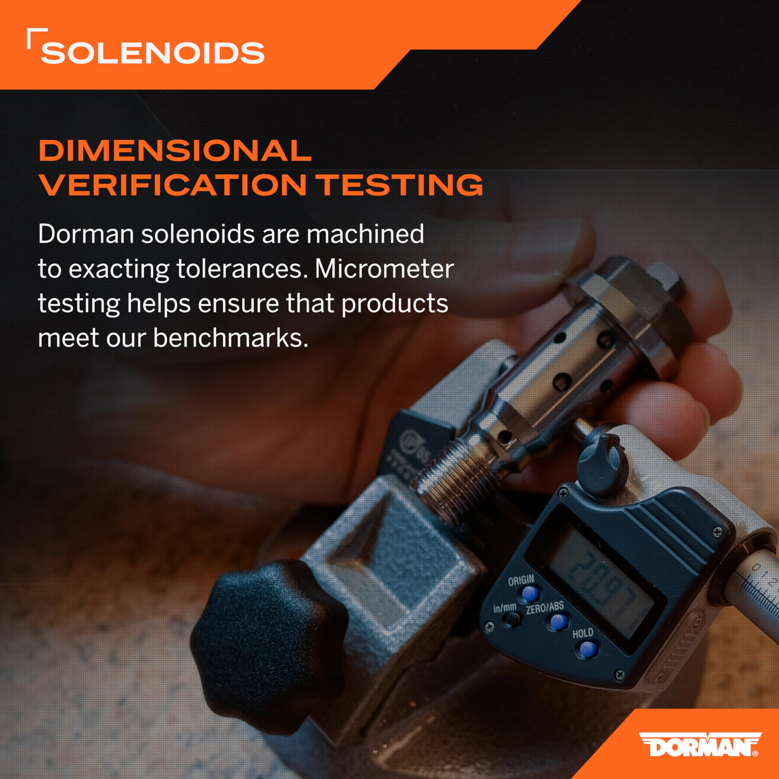 Dorman 917-215 Engine Variable Valve Timing (Vvt) Solenoid Compatible With Select Models