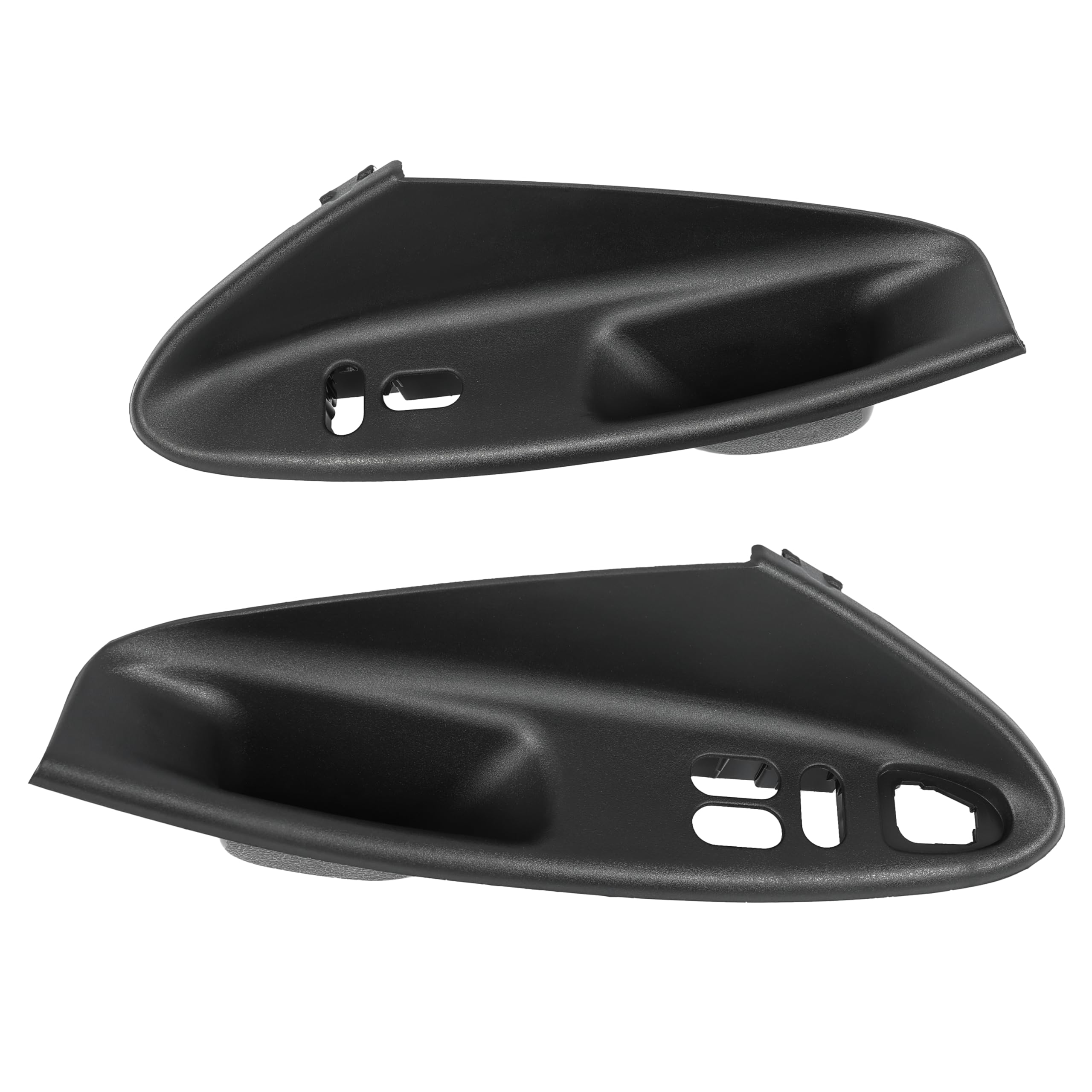 ECOTRIC Interior Inside Door Panel Pull Handle Compatible with 1994-2004 Mustang Hard Top Cover Replacement Part Number F7ZZ-14527-BA, F7ZZ14527BA, F7ZZ-14528-BA, F7ZZ14528BA Pair Set 2-Door Coupe