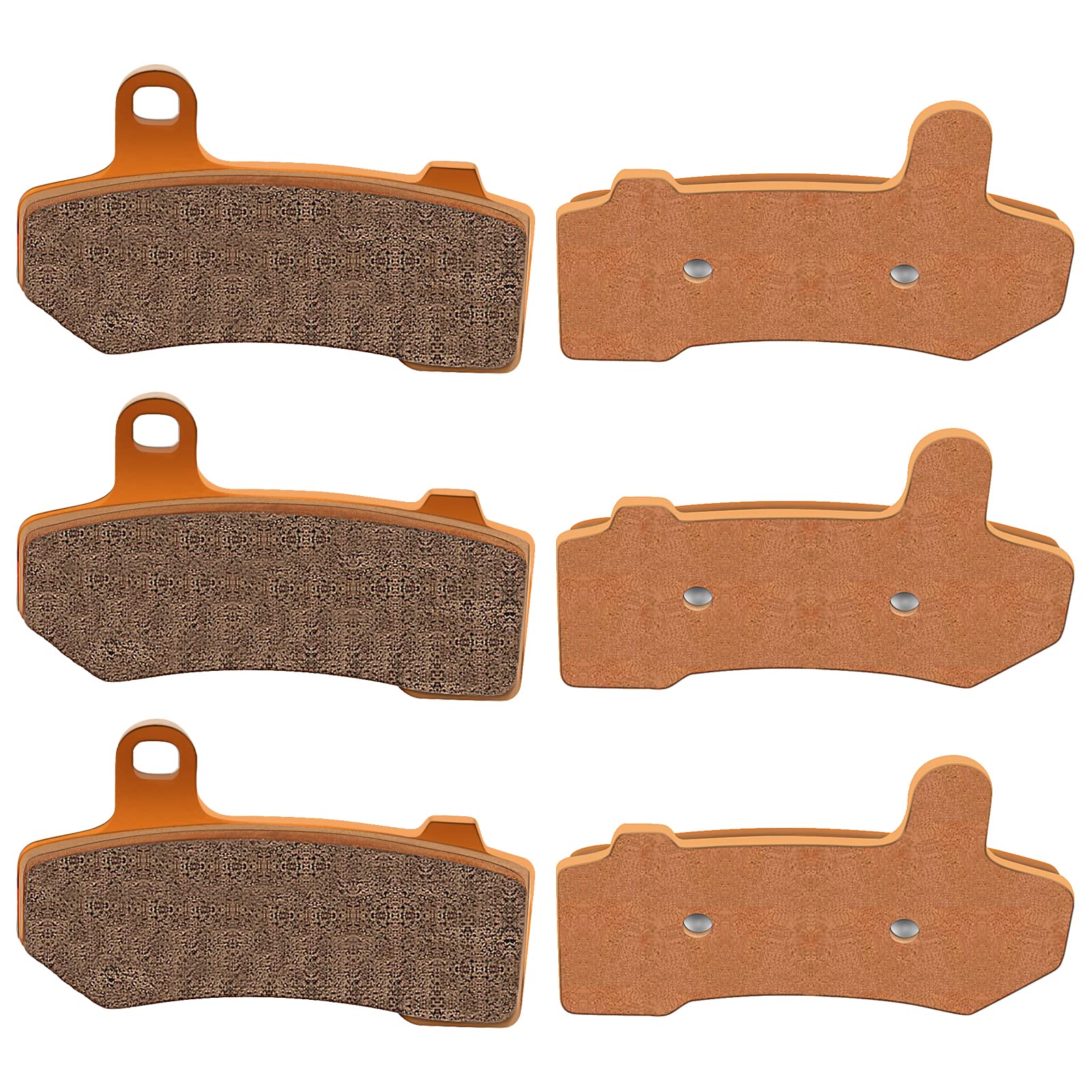 Eccpp Brake Pads Fits 08-22 Flhr Road King, Flhtcu Ultra Classic Electra Glide, Fltrx Road Glide, Fa409 Front And Rear