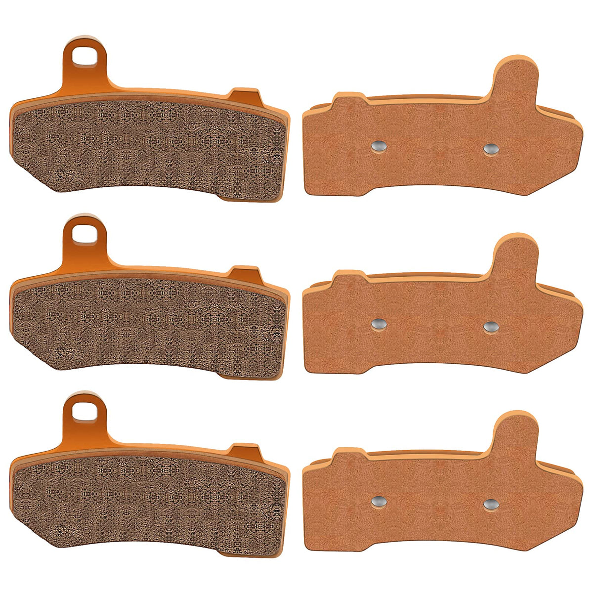 Eccpp Brake Pads Fits 08-22 Flhr Road King, Flhtcu Ultra Classic Electra Glide, Fltrx Road Glide, Fa409 Front And Rear