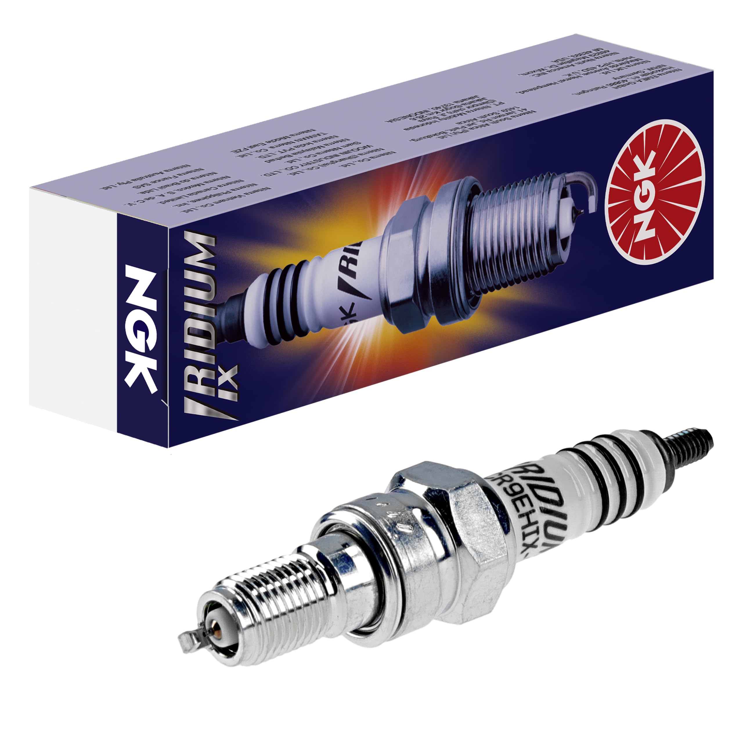 NGK (6216) CR9EHIX-9 Iridium IX Spark Plug, Pack of 1