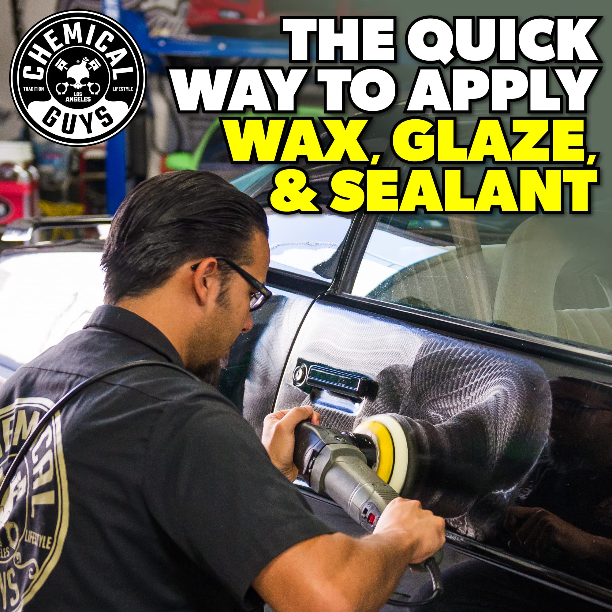 Chemical Guys Buf_501 Torq 10Fx Random Orbital Polisher, (Safe For Cars, Trucks, Suvs, & More) Digital Display, 700W, Orbit 8Mm