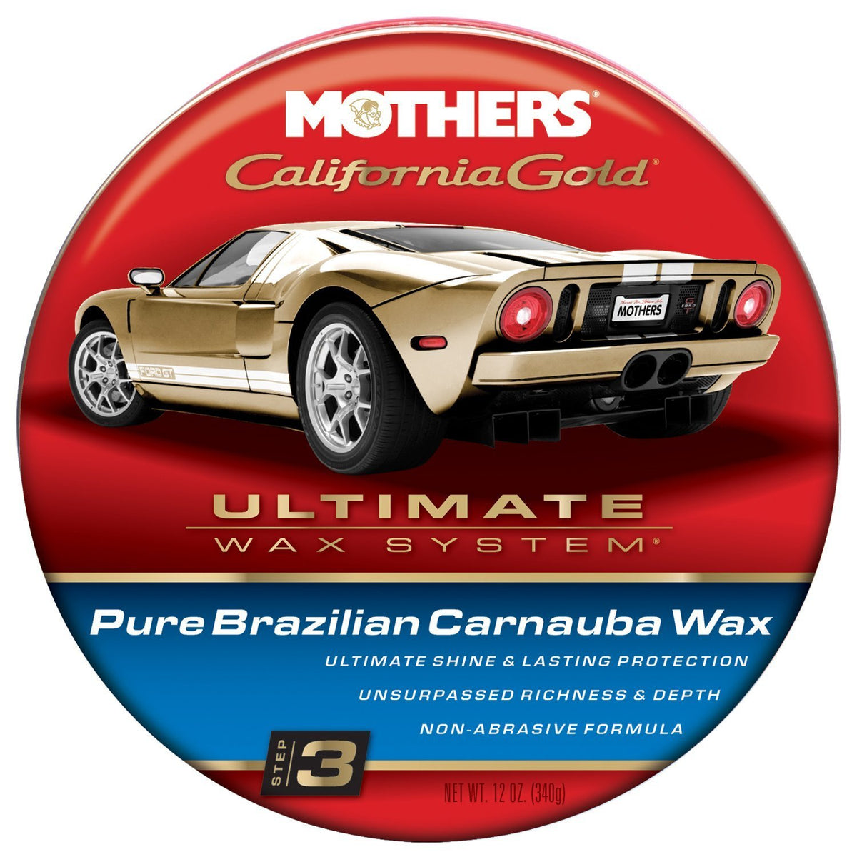 Natural Formula Wax,Paste-12Oz
