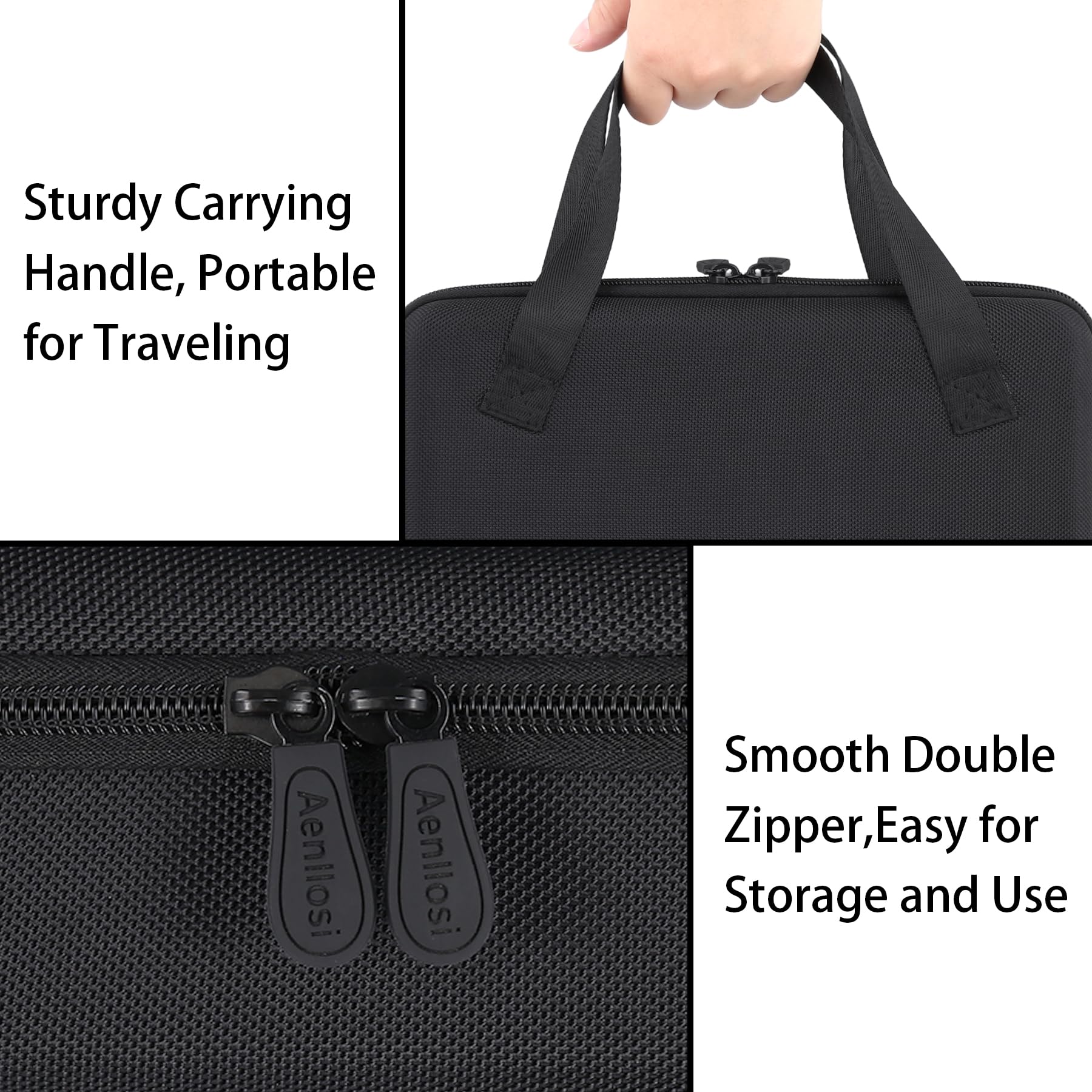 Replacement For Hulkman Alpha100 Jump Starter Hard Carrying Case By Aenllosi(Case Only)