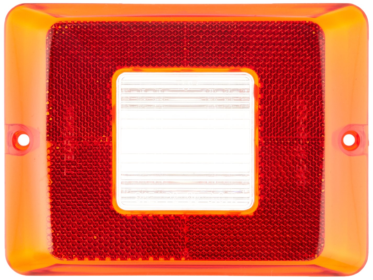 Bargman 31-84-711 Replacement Backup Lens for #84 Recessed Triple Long Taillight - Horizontal