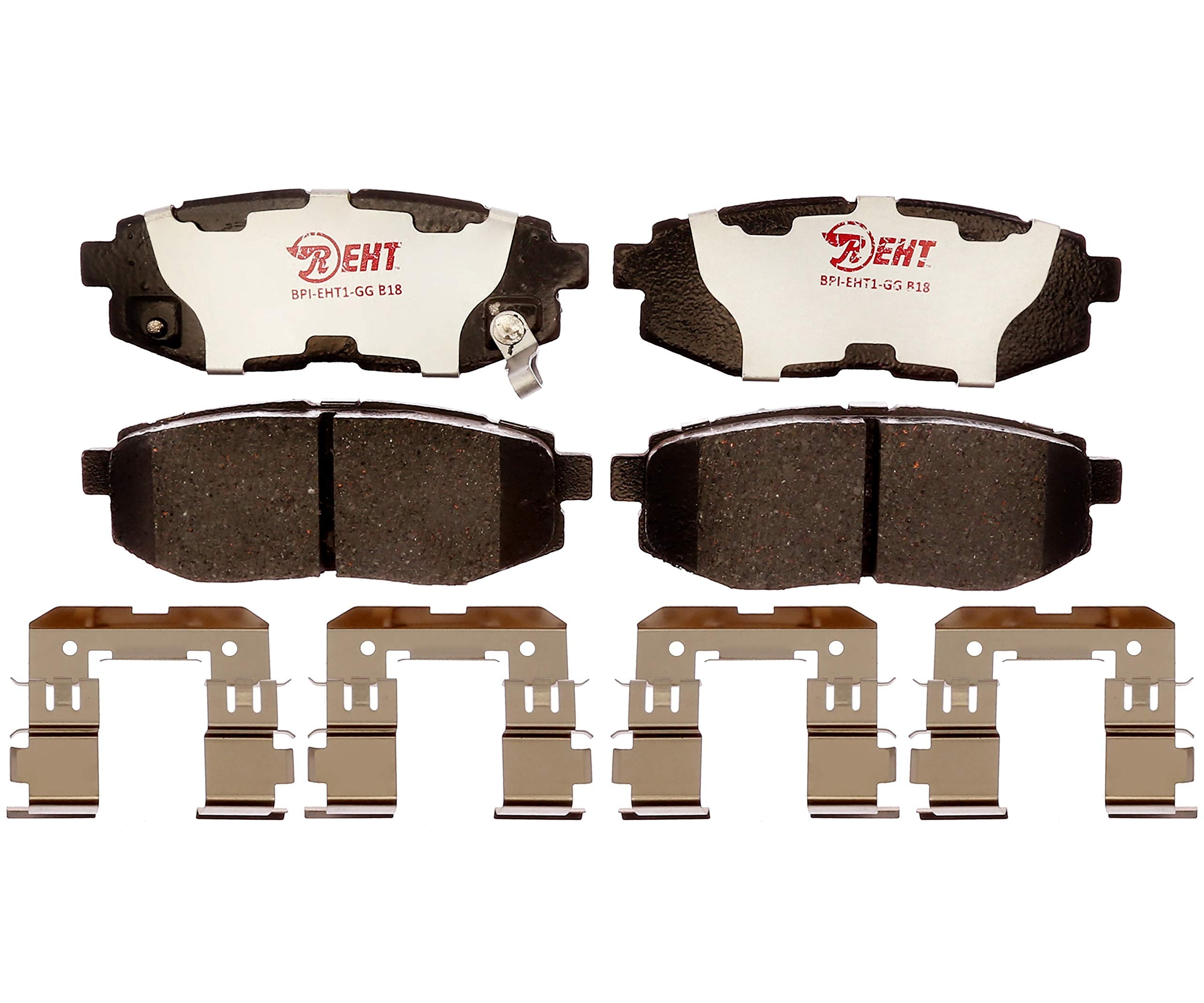 Raybestos Premium Raybestos Element3 Eht Replacement Rear Brake Pad Set For Select Subaru Tribeca/Brz/Forester/Legacy/Outback, S