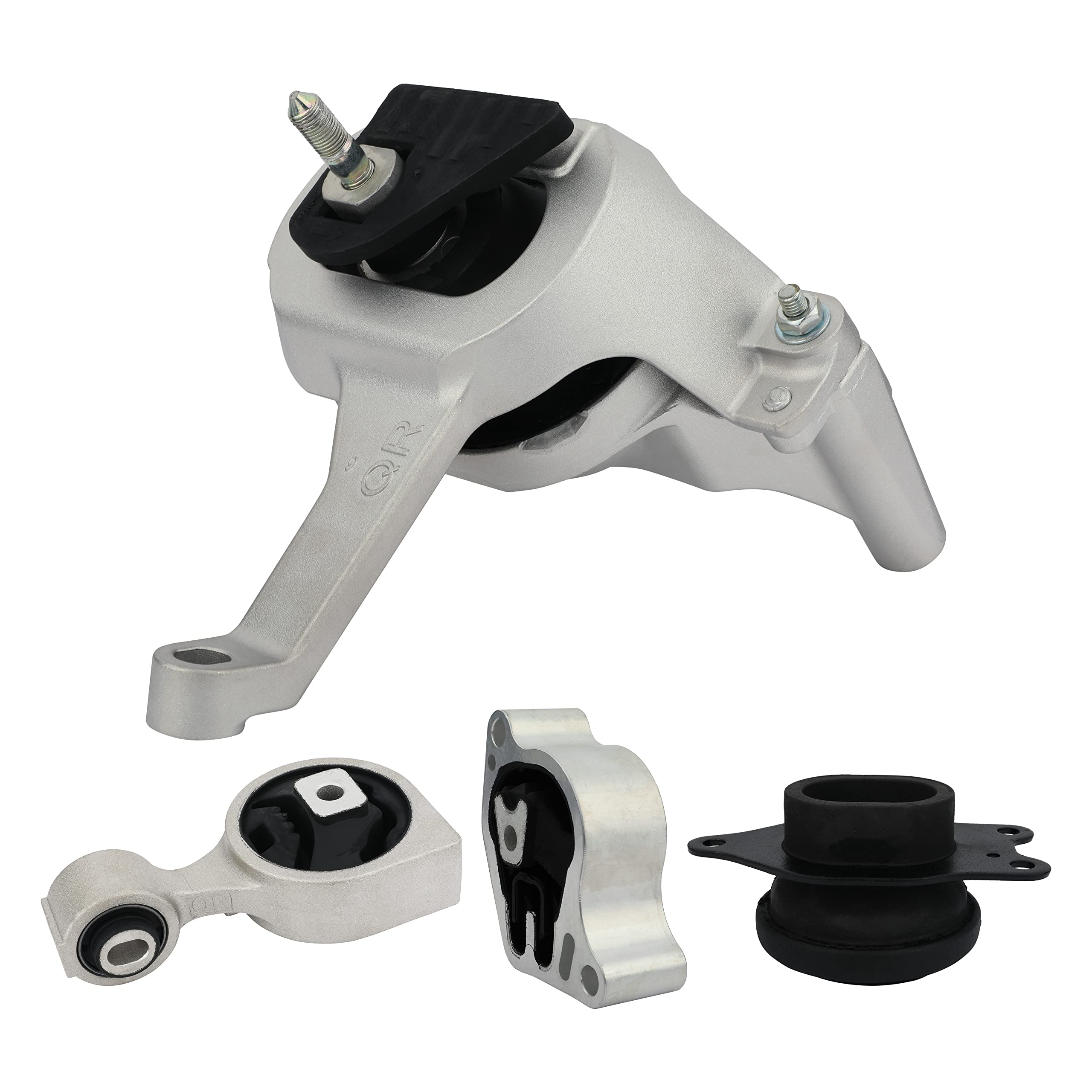 Engine Motor And Transmission Mount Set Of 4 - Fits Nissan Altima 2007-2012 2.5L Automatic Transmission - Replaces A4339, A4340,