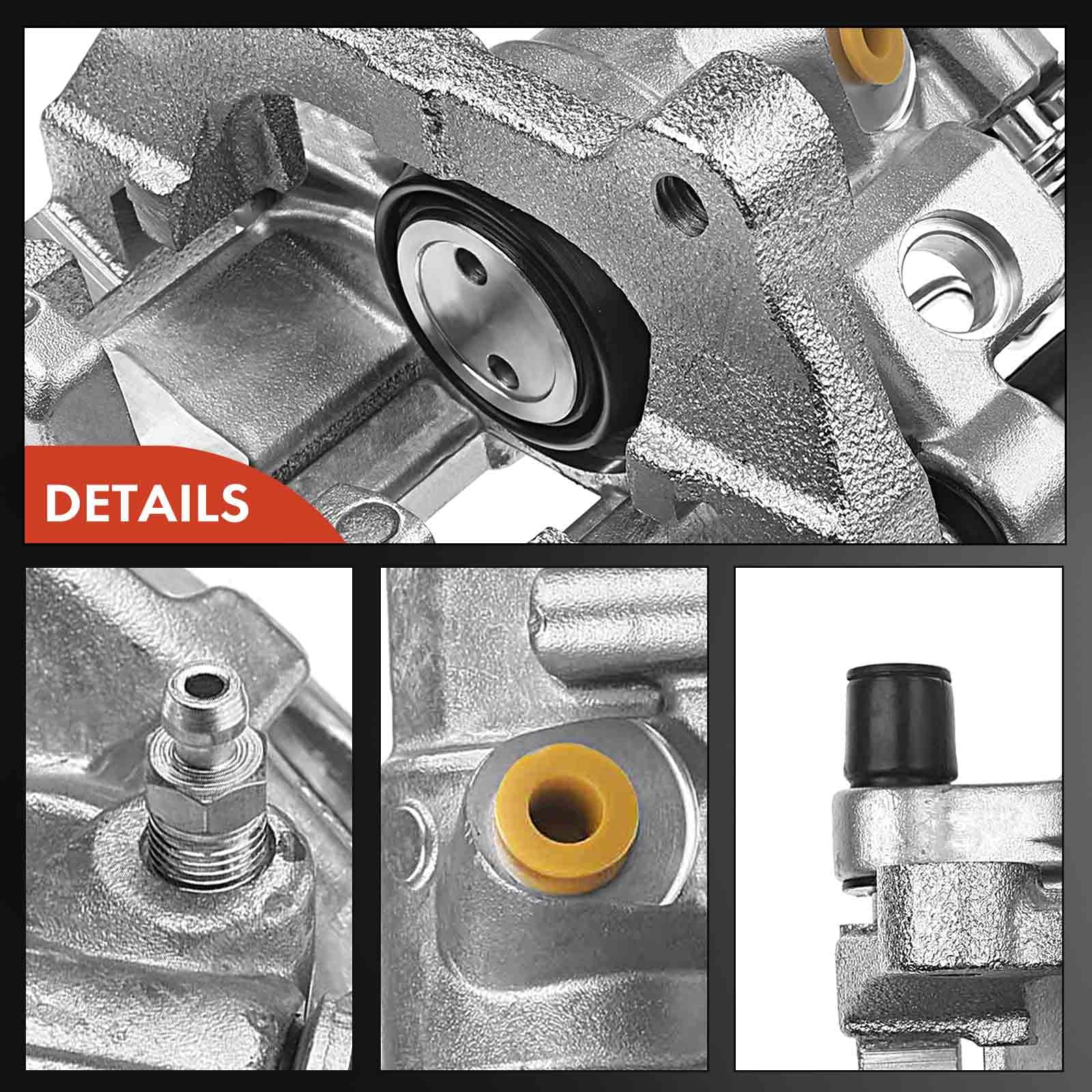 A-Premium Disc Brake Caliper Assembly With Bracket Compatible With Select Mazda Models - 5 2006-2010/2012-2015, L4 2.3L, L4 2.5L