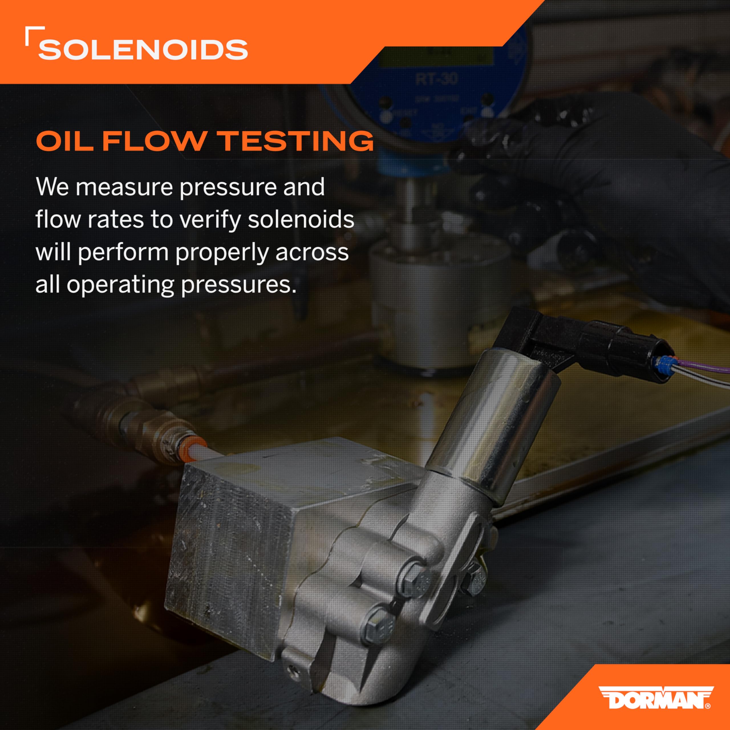 Dorman 917-010 Engine Variable Valve Timing (Vvt) Solenoid Compatible With Select Models