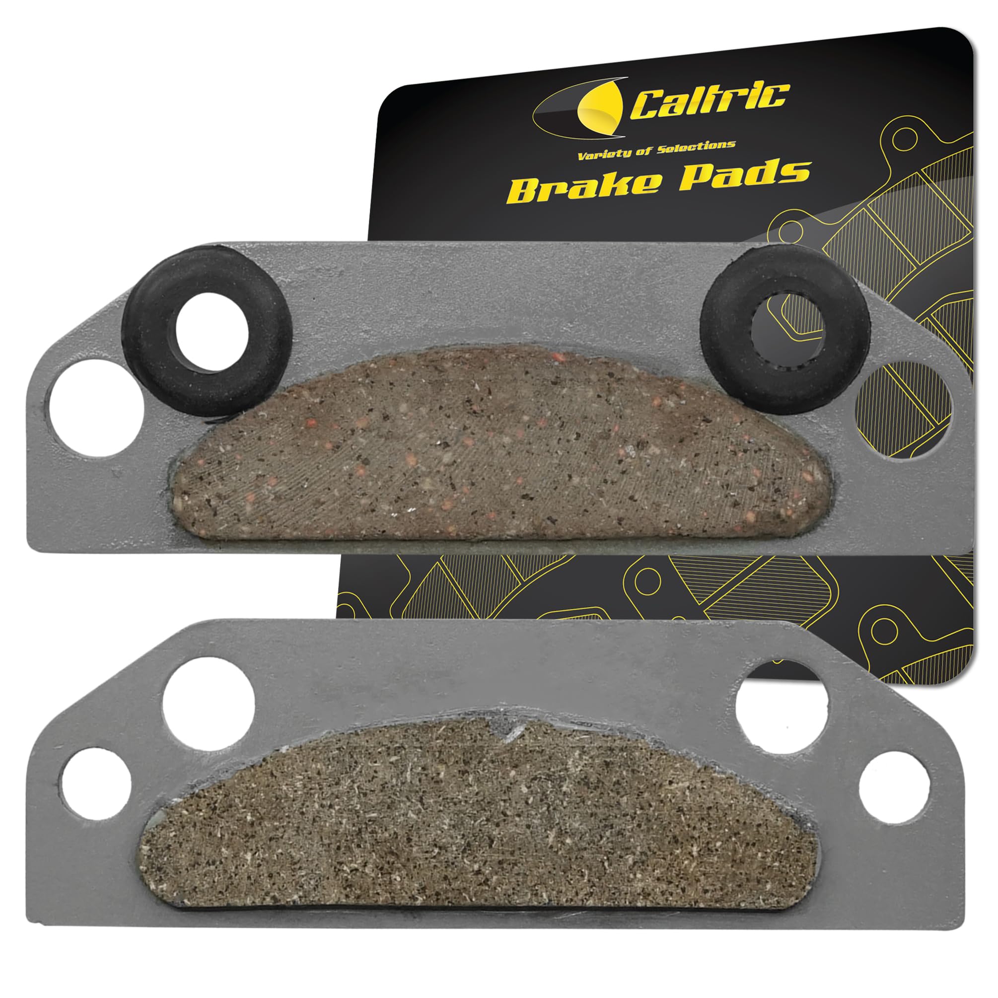 Caltric Parking Brake Pads Kit Compatible with John Deere XUV Gator 620i 850D Utility Vehicle