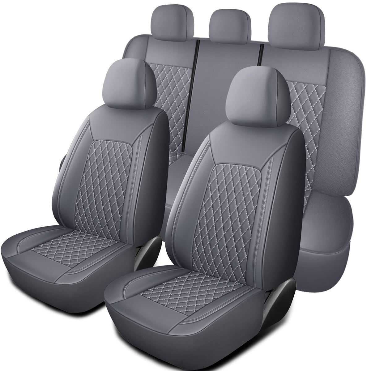 HChengkikz Seat Covers for Car,Breathable and Waterproof Car Seat Covers,Premium Automotive Airbag Compatible Universal Fit for 