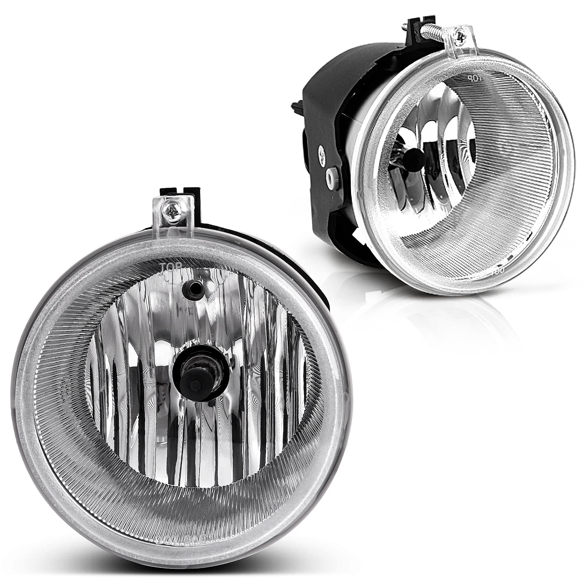 Autosaver88 Fog Lights Assembly Compatible With 2005 2006 2007 2008 2009 2010 Grand Cherokee, 07-09 Dodge Durango 05-09 Dakota,