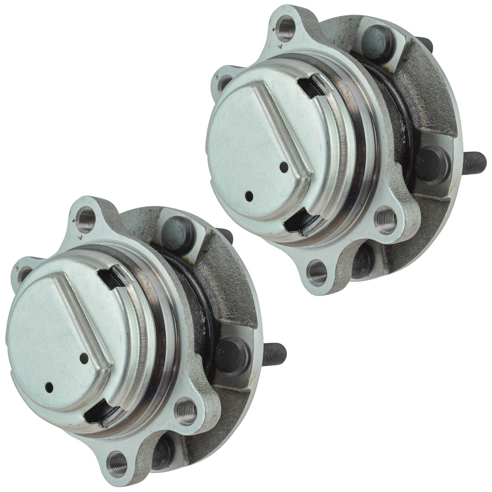 Trq Front Wheel Hub Bearing Module Pair Driver & Passenger Set For Infiniti