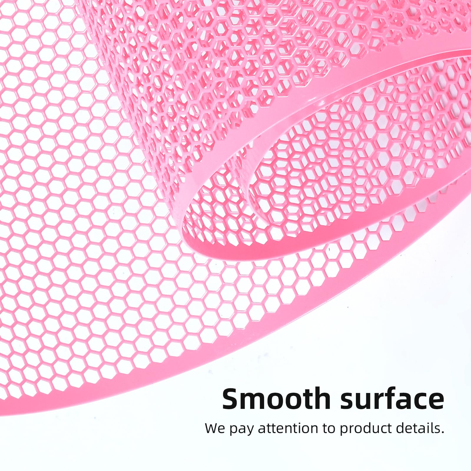 Aggauto Universal 40 ''X13 '' Car Grill Mesh - Aluminum Alloy Automotive Grille Insert Bumper Honeycomb Hole 6Mm Spacing 1Mm, On