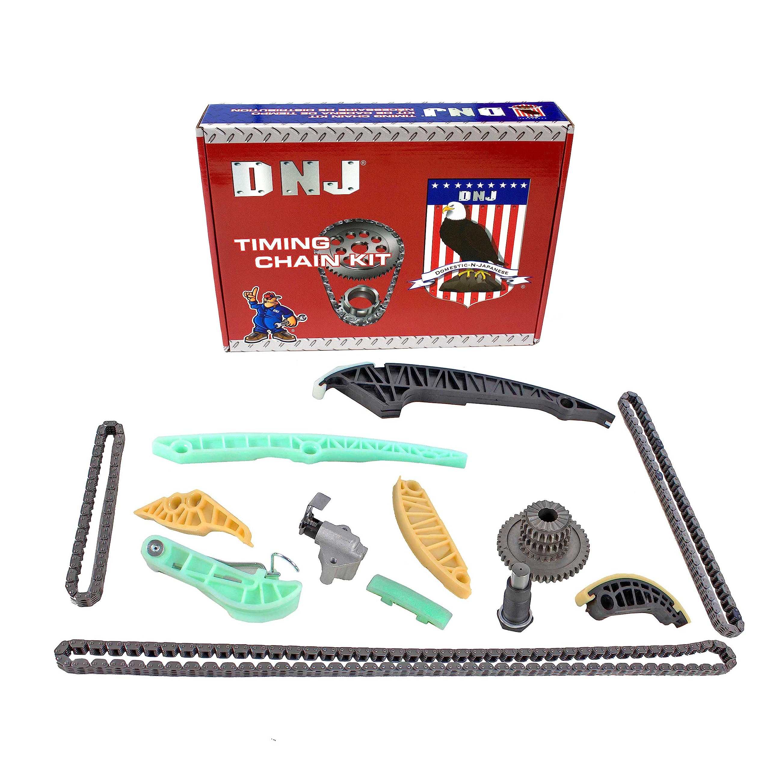 Dnj Tk805 Timing Chain Kit For 2008-2015/ Audi, Volkswagen/ A3, A3 Quattro, A4, A4 Quattro, A5, A5 Quattro, A6, A6 Quattro, Beet