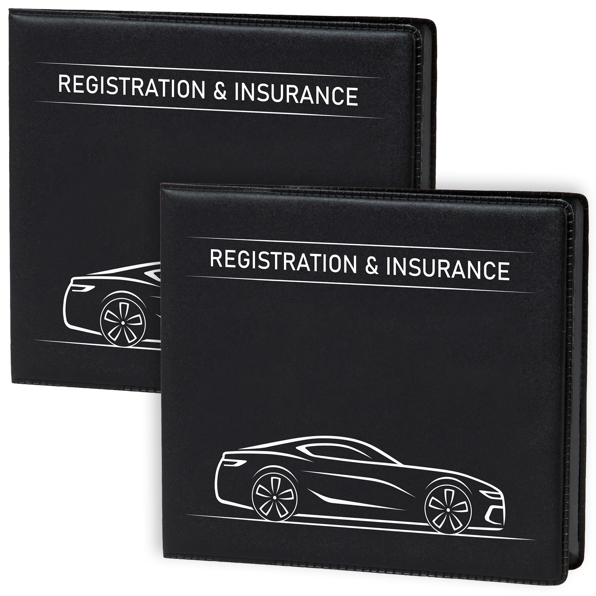 Canopus Car Registration And Insurance Holder, Car Document Holder, Vehicle Registration And Insurance Card Holder, Wallet For A