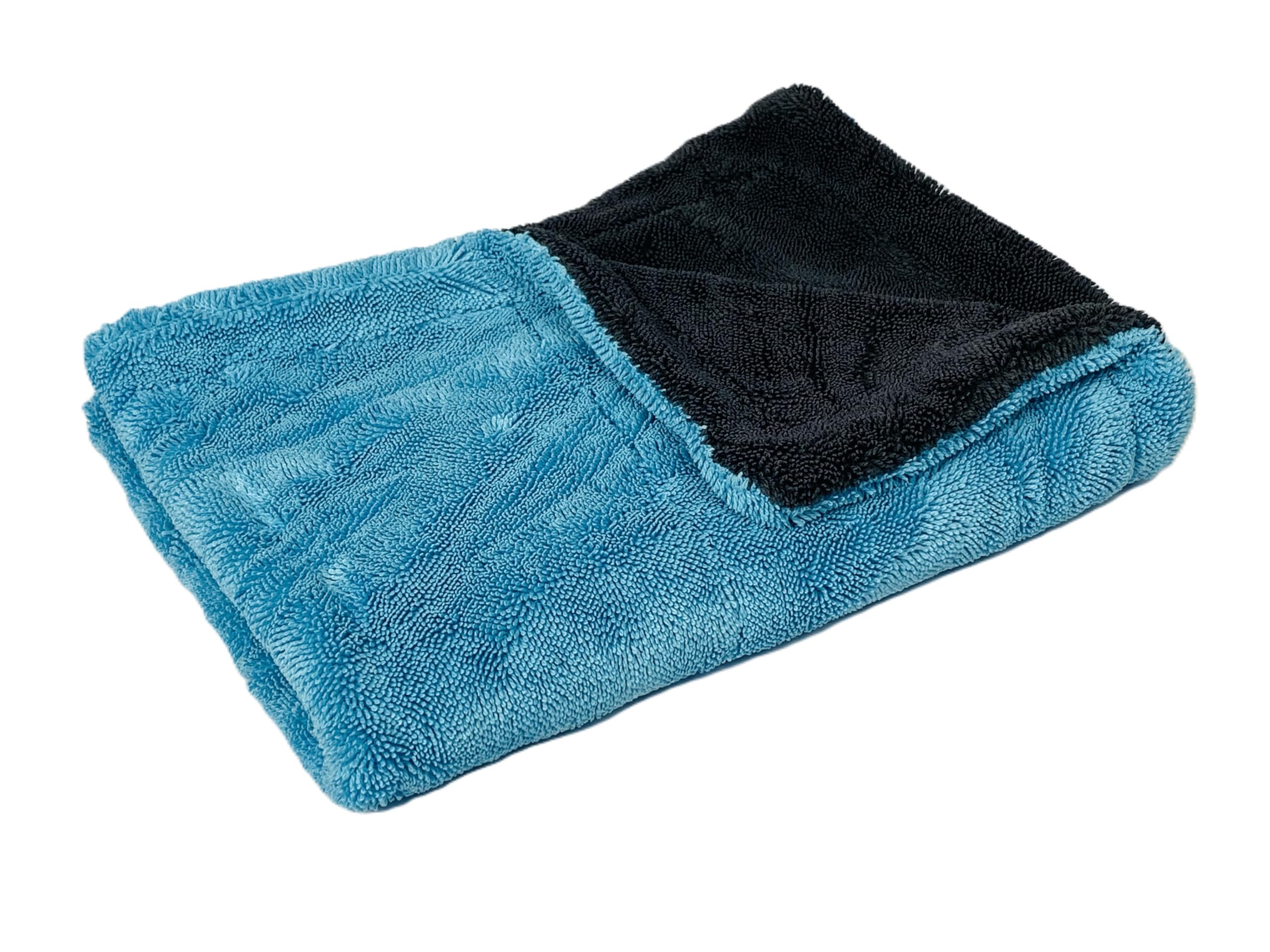 BEKYA 1200GSM Microfiber Car Drying Towel, 4060cm, Thick & Plush Pile Twisted Loop Fabric, Excellent Water Absorption, LintFree