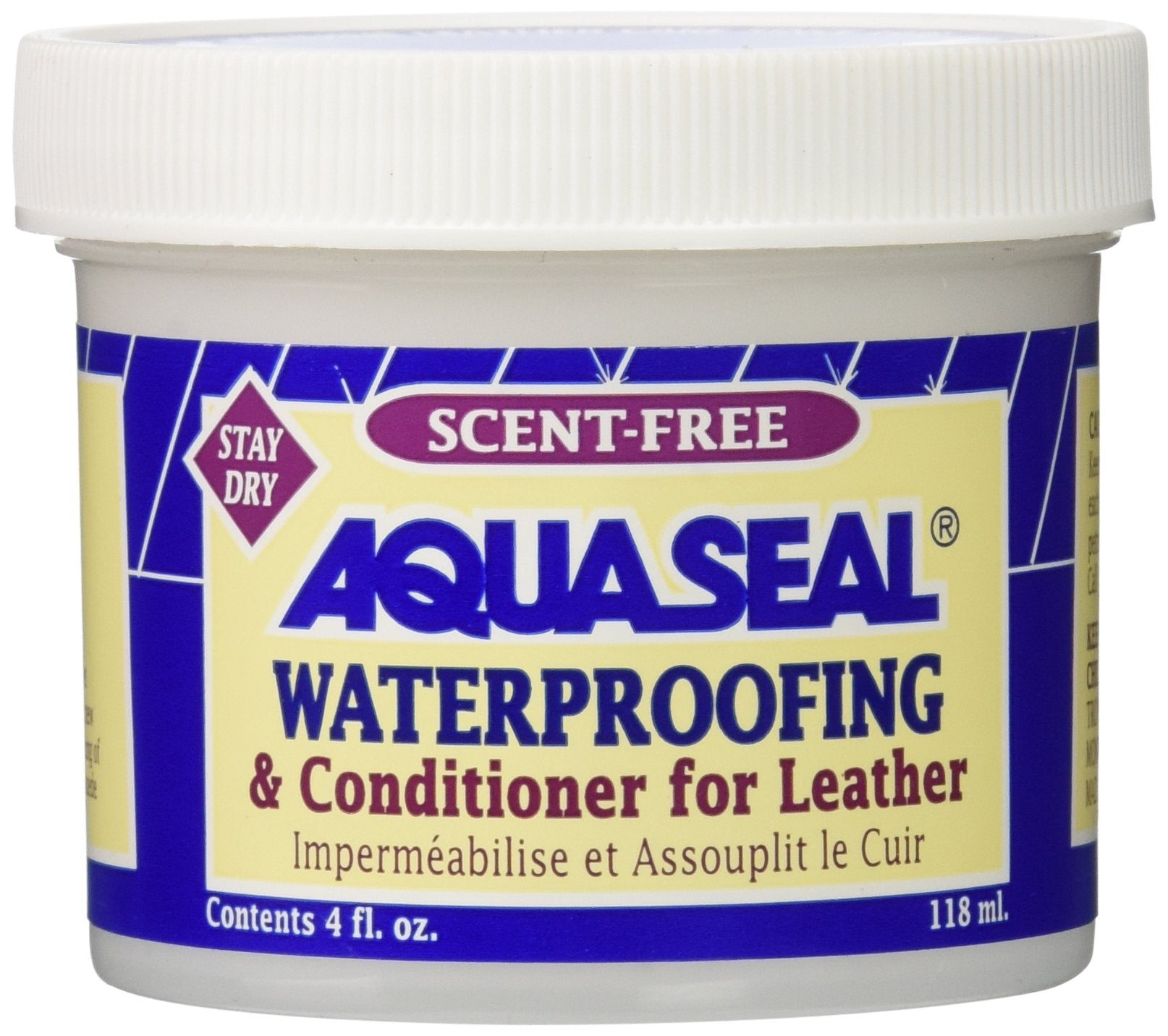 Aquaseal Leather Waterproof Cream, 4-Ounce