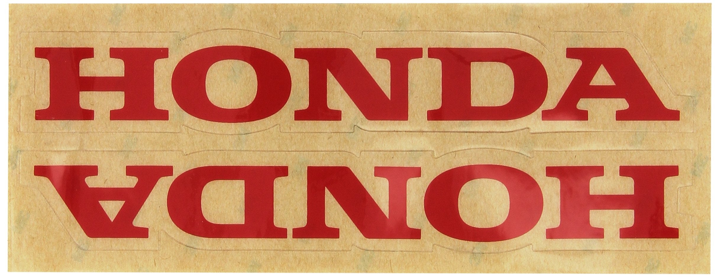 Factory Effex 06-44302 Red 'Honda' Universal Swing Arm Sticker