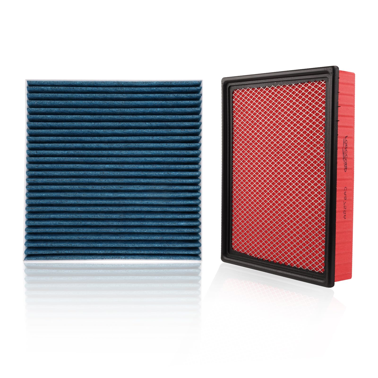 Forccord Cabin Air Filter And Engine Air Filter Fit For Silverado&Sierra 1500/2500 Hd/3500 Hd, Suburban/Suburban 3500 Hd, Tahoe,