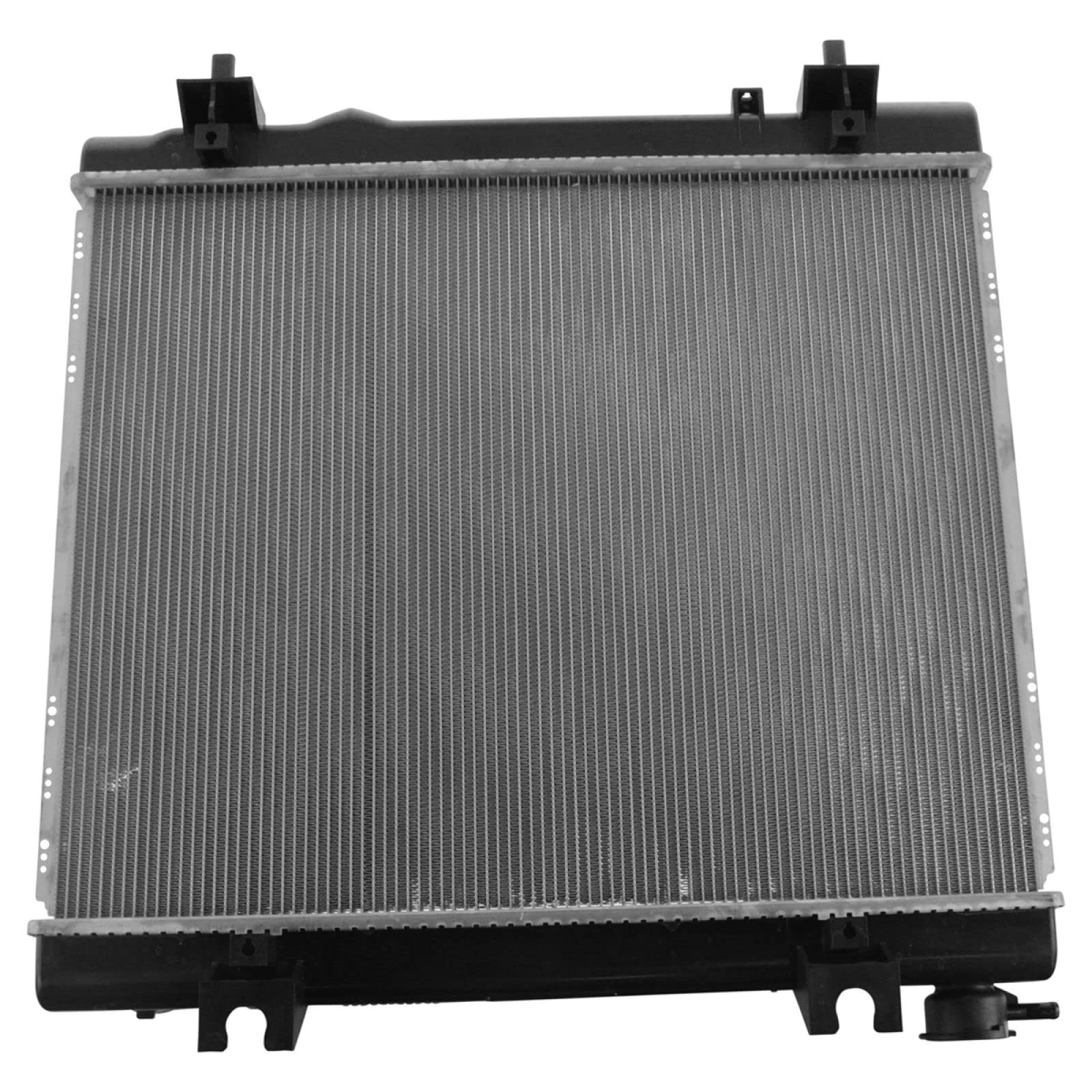 Trq Radiator Assembly Aluminum Core Compatible With 05-10 Dodge Dakota 06-09 Mitsubishi Raider 11 Ram Cu2883 Mi3010212