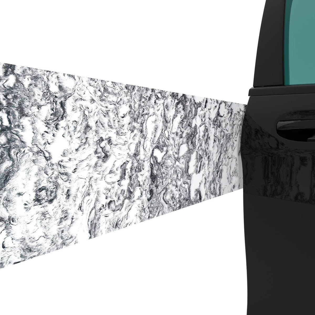Ampulla Gwp01 Marble Grain Garage Wall Protector Car Door Protectors, Garage Accessories, Parking Stopper For Garage, Tool-Free,