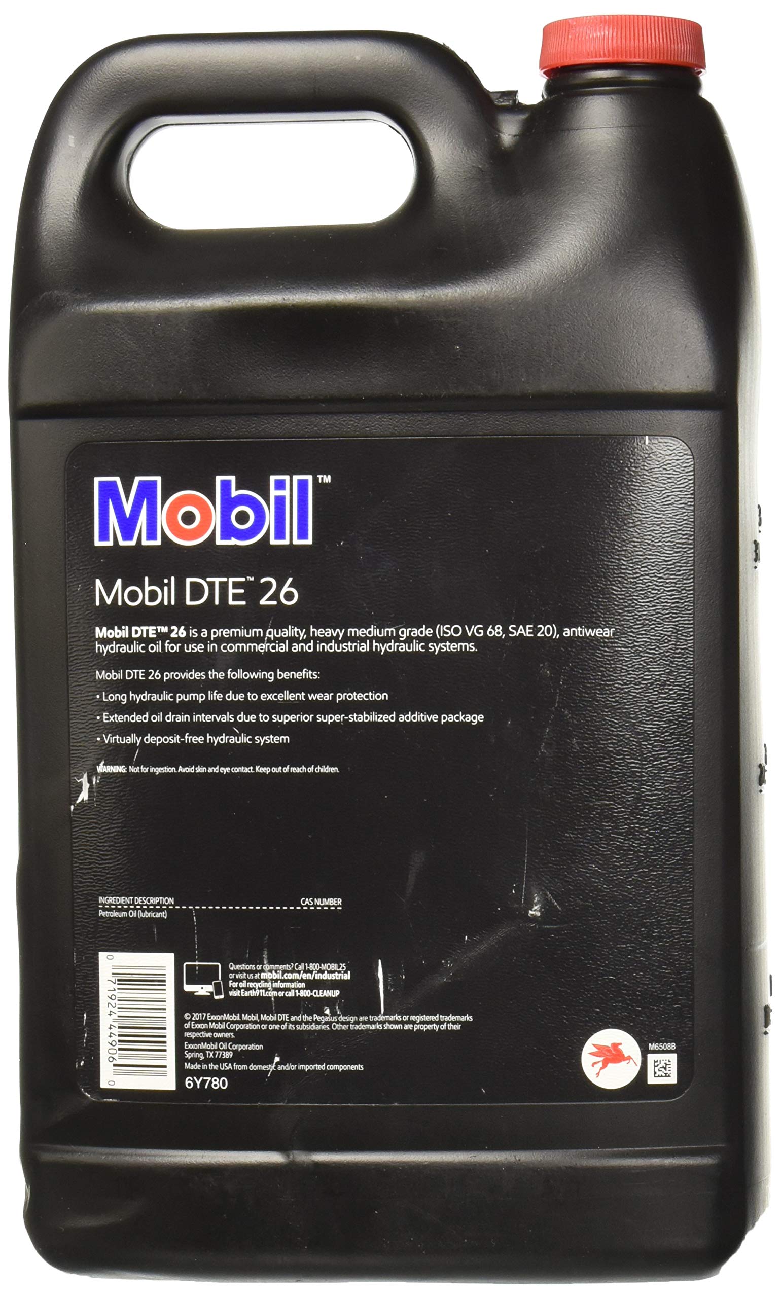 Mobil - 100817 Dte 26, Hydraulic, Iso 68, 1 Gal.