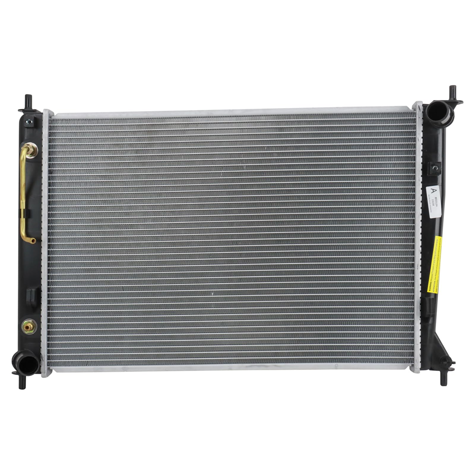 Trq Radiator Assembly Aluminum Core Compatible With 10-11 Kia Soul Cu13134