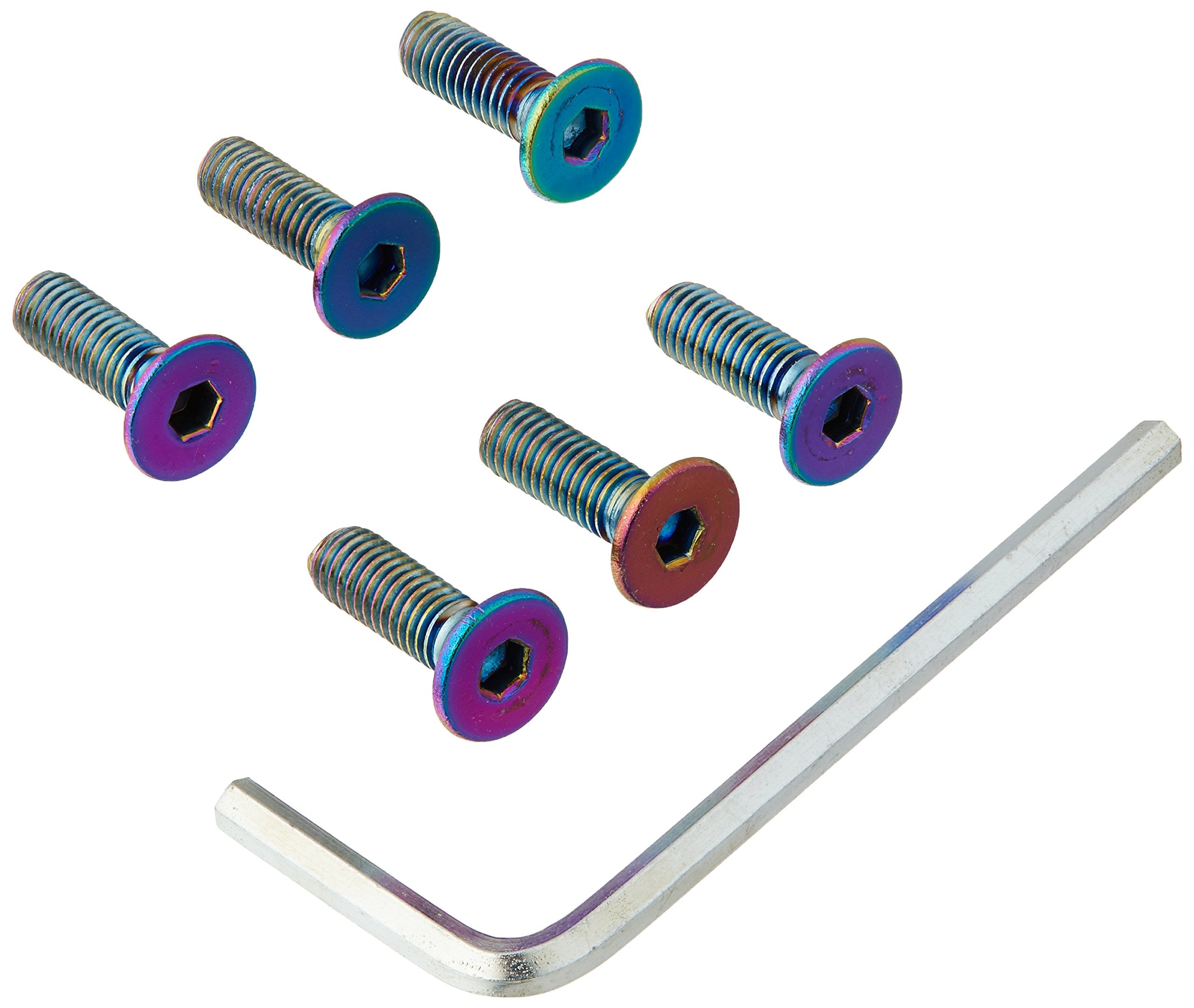 NRG Innovations SWS-100MC Steering Wheel Screw Kit (Upgrade Neochrome ''CONICAL'')
